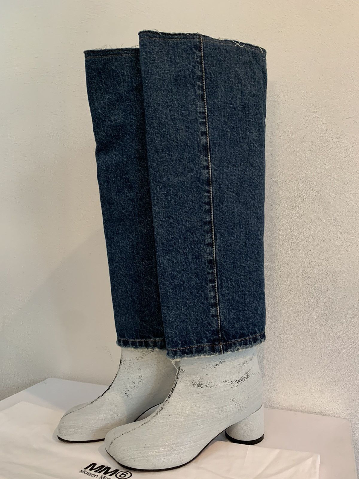 Maison Margiela Margiela Denim Boots Size US 6 / IT 36 - 6 Thumbnail