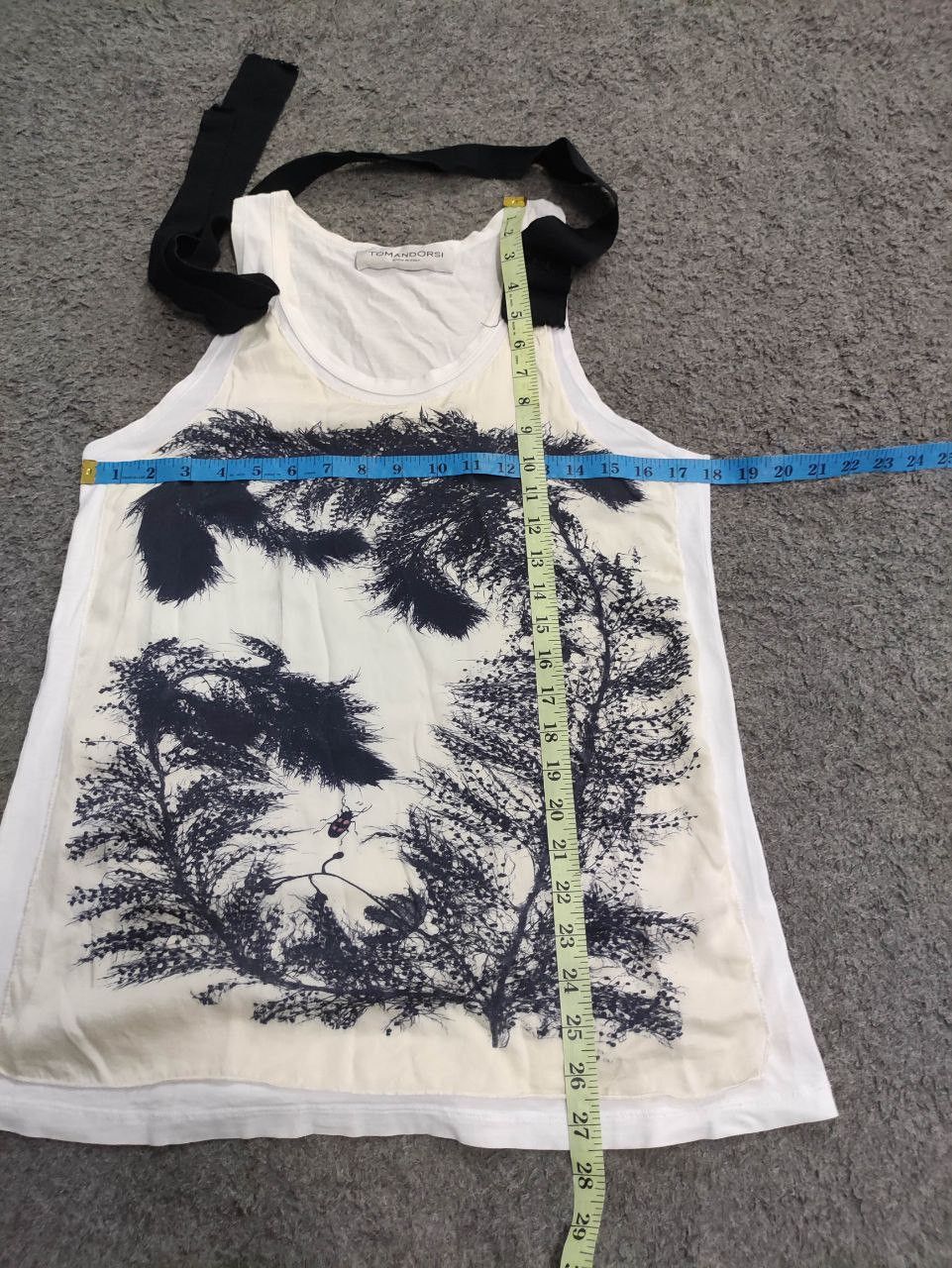 Japanese Brand Tamandorsi Tank Top Size S / US 4 / IT 40 - 8 Thumbnail