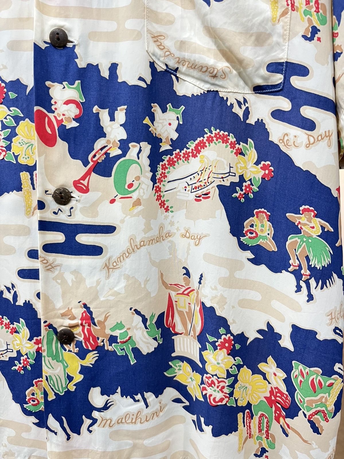 Sun Surf Vintage Sun Surf Hawaiian Shirt Kamehameha Day SS30978 Size US L / EU 52-54 / 3 - 5 Thumbnail