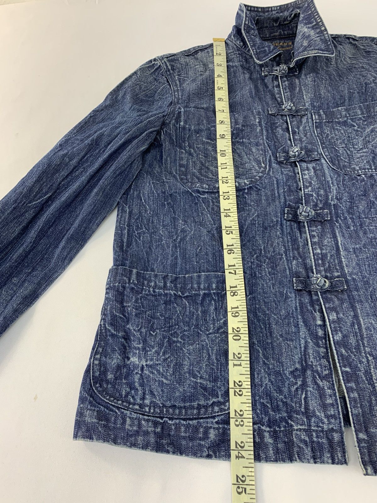 Ralph Lauren 90s Ralph Lauren Jeans Co Toggle Clasp Denim Jacket Size US S / EU 44-46 / 1 - 11 Thumbnail