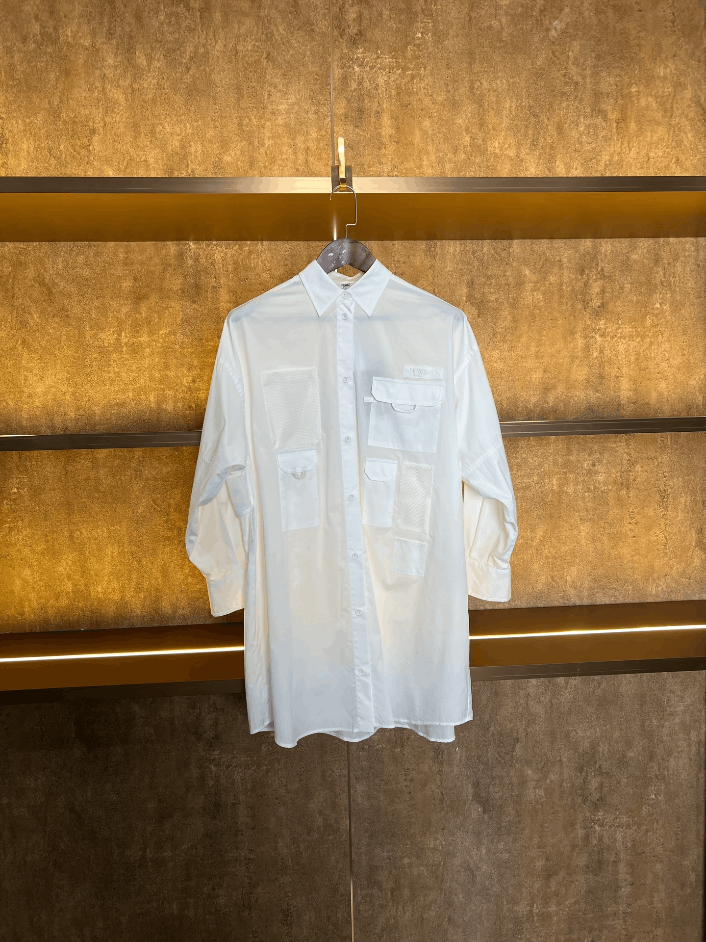 Fendi Fendi Pocket Shirt Size XS / US 0-2 / IT 36-38 - 1 Thumbnail