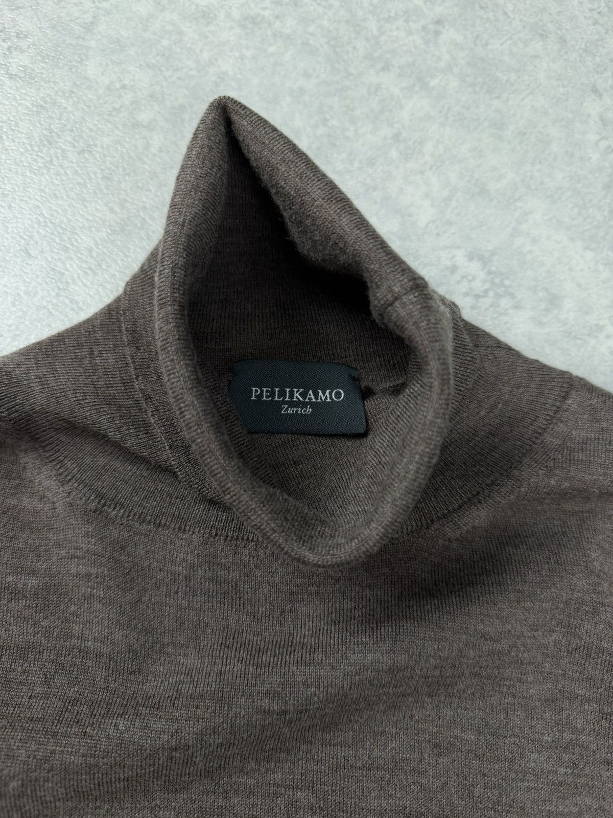 Other Pelikamo Zurich Merino Wool Silk Turtleneck Sweater Brown XS Size US XS / EU 42 / 0 - 5 Thumbnail