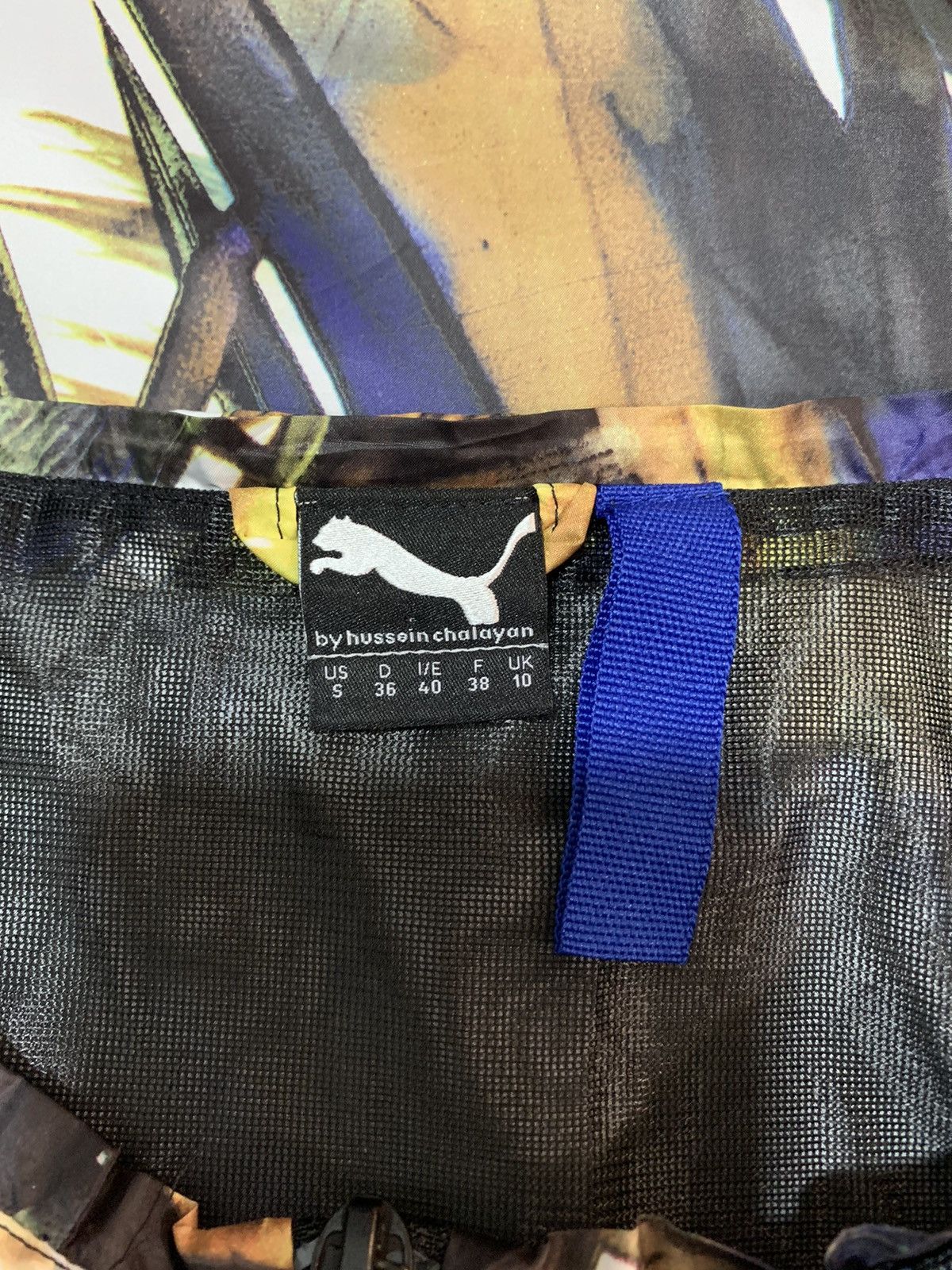 Hussein Chalayan × Puma Abstract Pattern Light Zipper Jacket Windbreaker Size S / US 4 / IT 40 - 4 Thumbnail