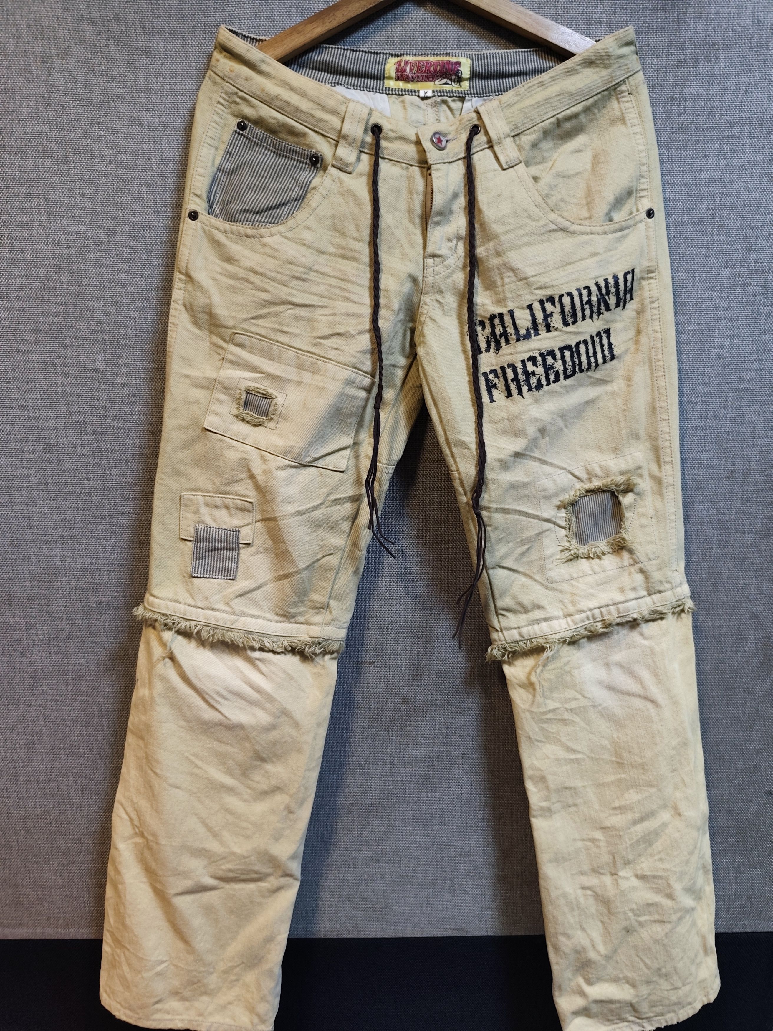 Japanese Brand Livertine Tokyo Underground Pants Size US 31 - 1 Thumbnail