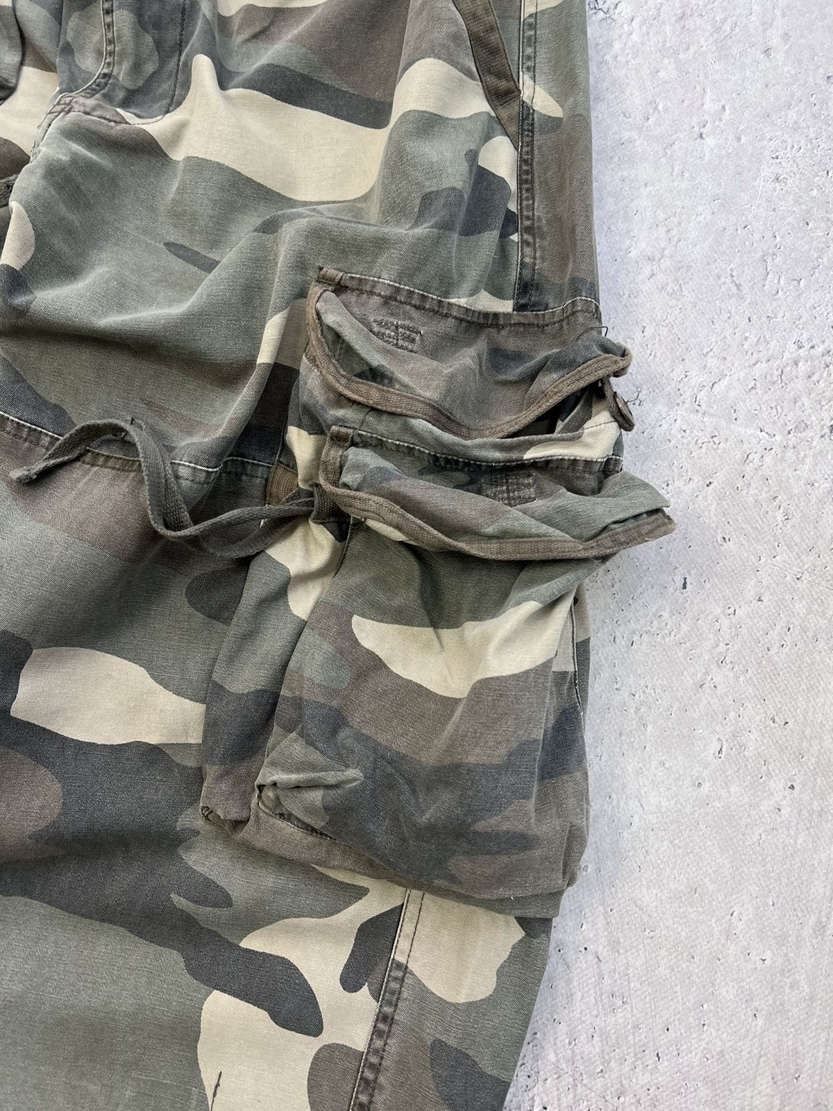 Japanese Brand × Junya Watanabe Y2K Vintage Streetwear Camo Cargo Baggy Jeans sh Size US 32 / EU 48 - 10 Thumbnail