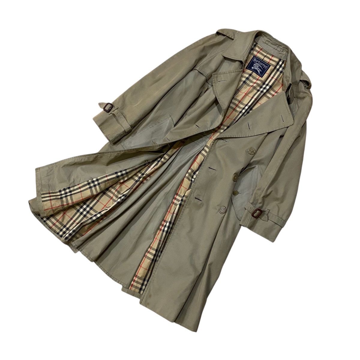 Burberry ☀️Vintage Burberrys double breasted trench coat Size US M / EU 48-50 / 2 - 4 Thumbnail