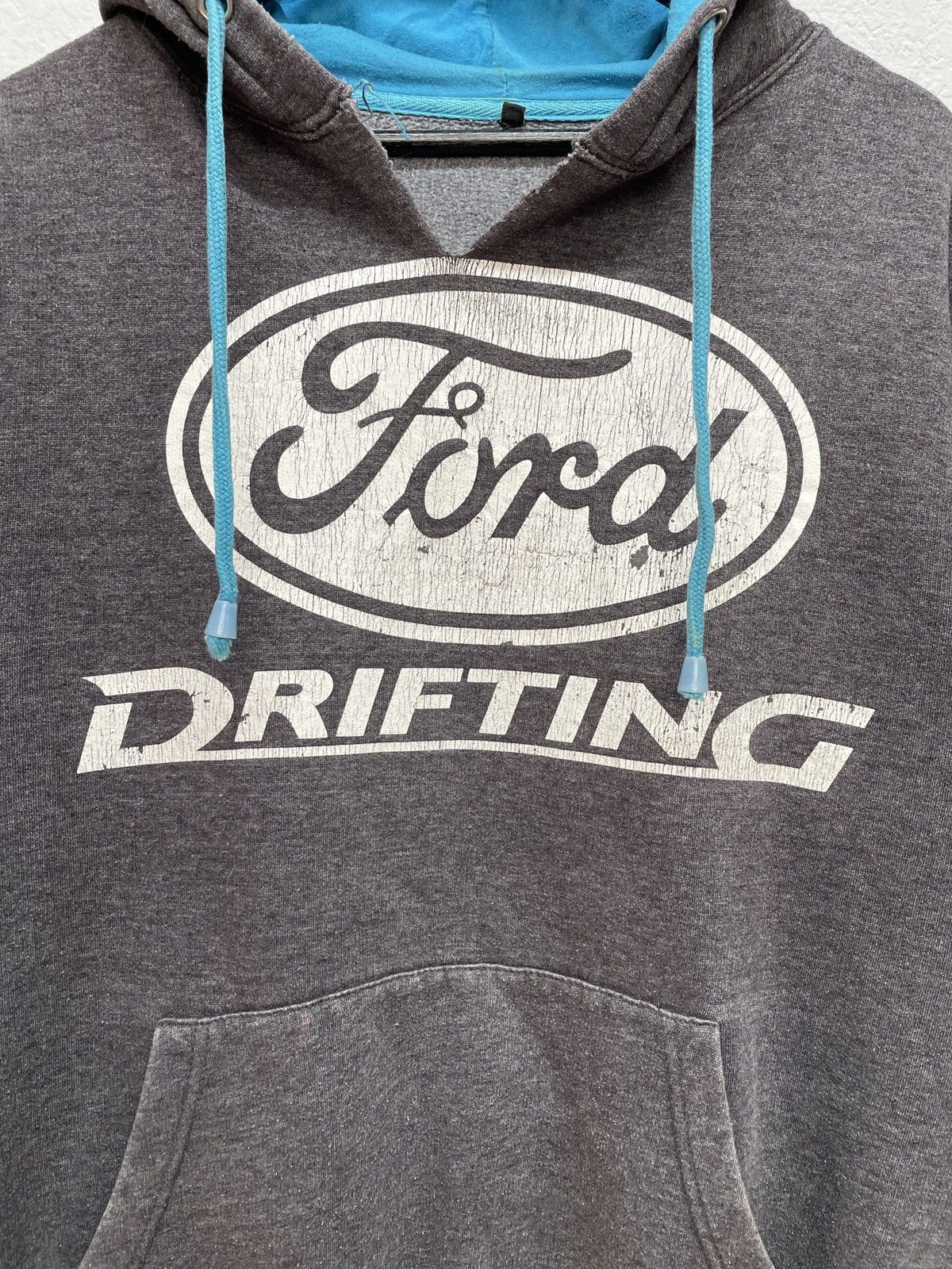 Ford Vintage Y2K Ford Drifting Baggy Fit Sun Faded Boxy Hoodie Size US M / EU 48-50 / 2 - 5 Thumbnail