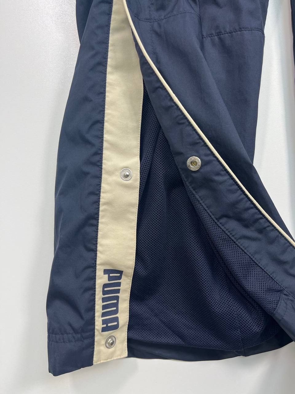 Puma Puma Vintage Track Pants Navy Mens Elastic Waist Blue Size L Size US 40 / EU 56 - 2 Thumbnail