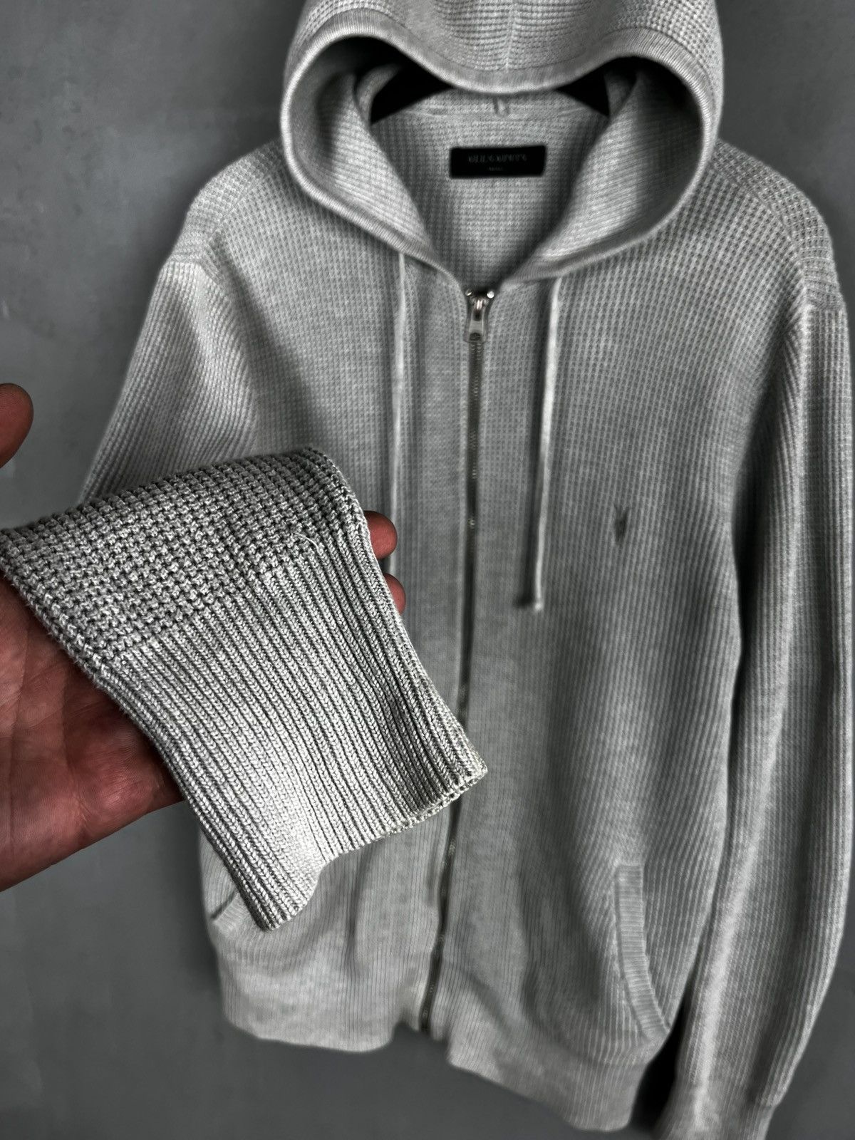 Allsaints Allsaints avant garde zip hoodie Size US S / EU 44-46 / 1 - 6 Thumbnail