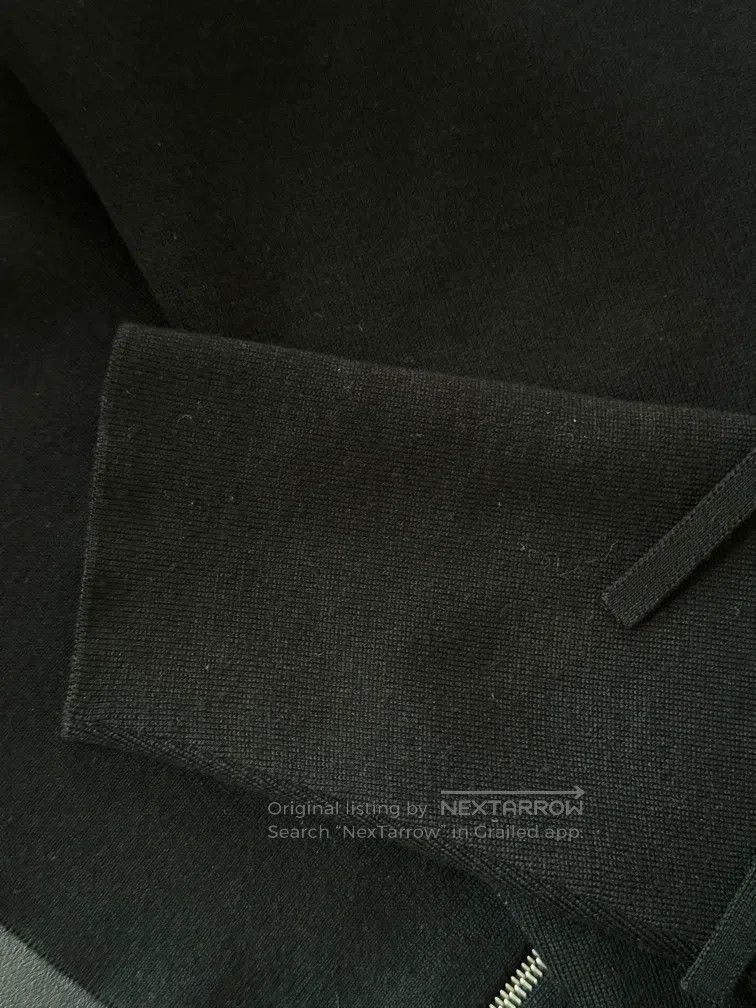 Loewe Loewe Black knit wool coat Size M / US 6-8 / IT 42-44 - 4 Thumbnail