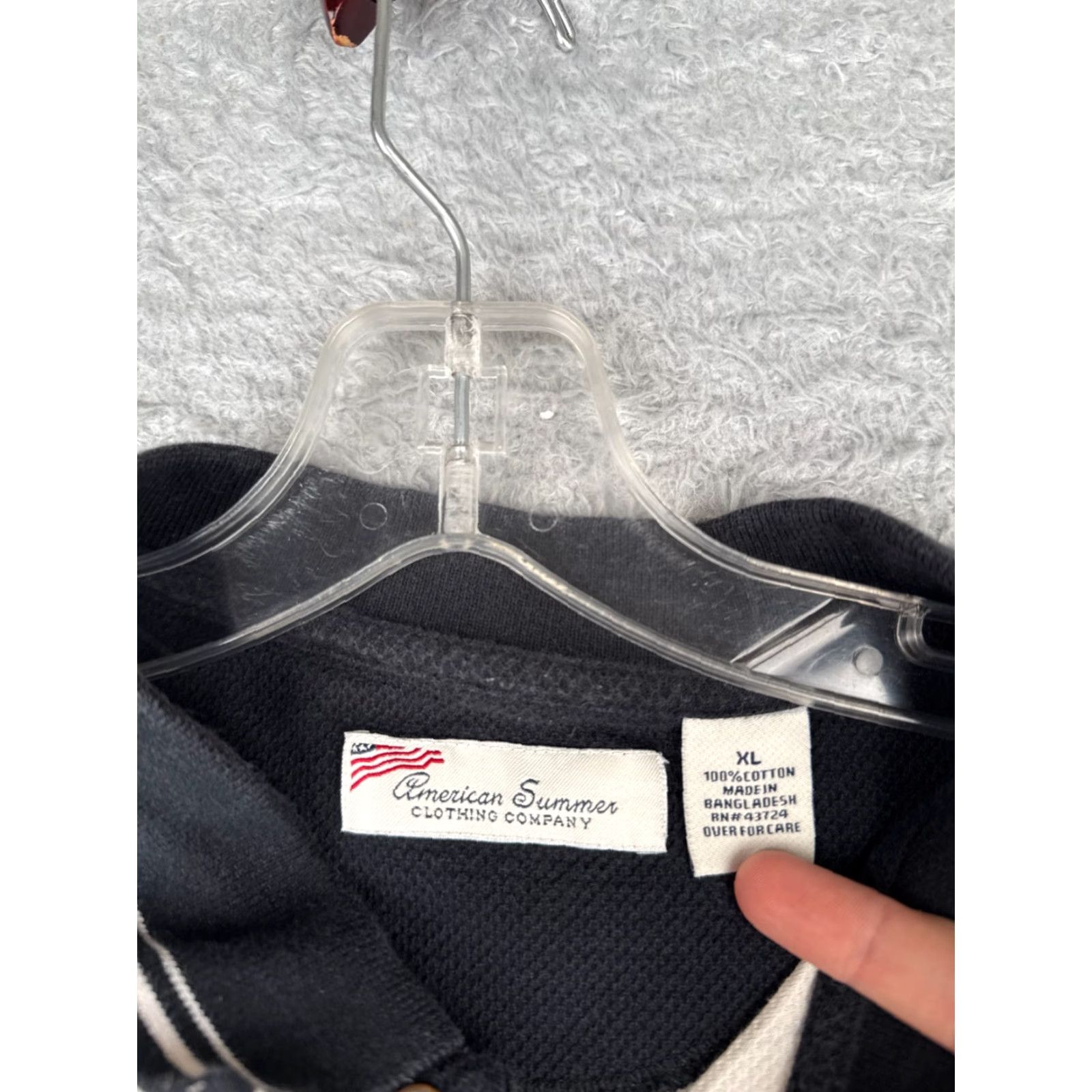 Vintage American Summer Polo Shirt Men XL White Cotton Sailboat Palm AOP Modern Sports Polo Shirt Mens XL White Cotton 100% Polo Shirt Size US XL / EU 56 / 4 - 6 Thumbnail