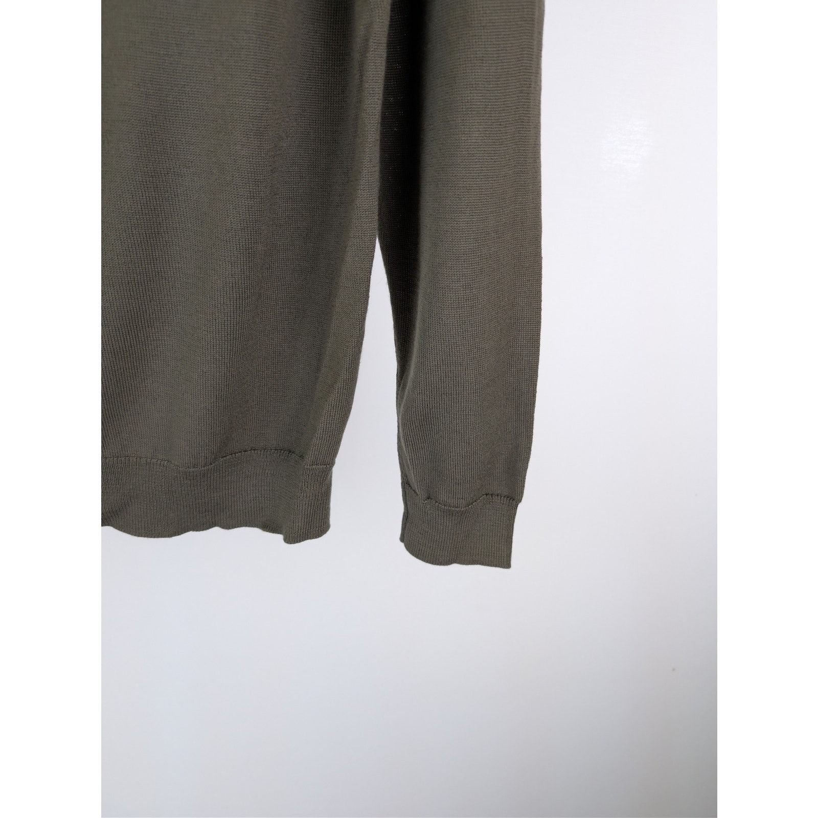 Boggi o1rshd1 CC20 Long Sleeve Knitwear Polo Shirt in Dark Brown Size US M / EU 48-50 / 2 - 13 Thumbnail