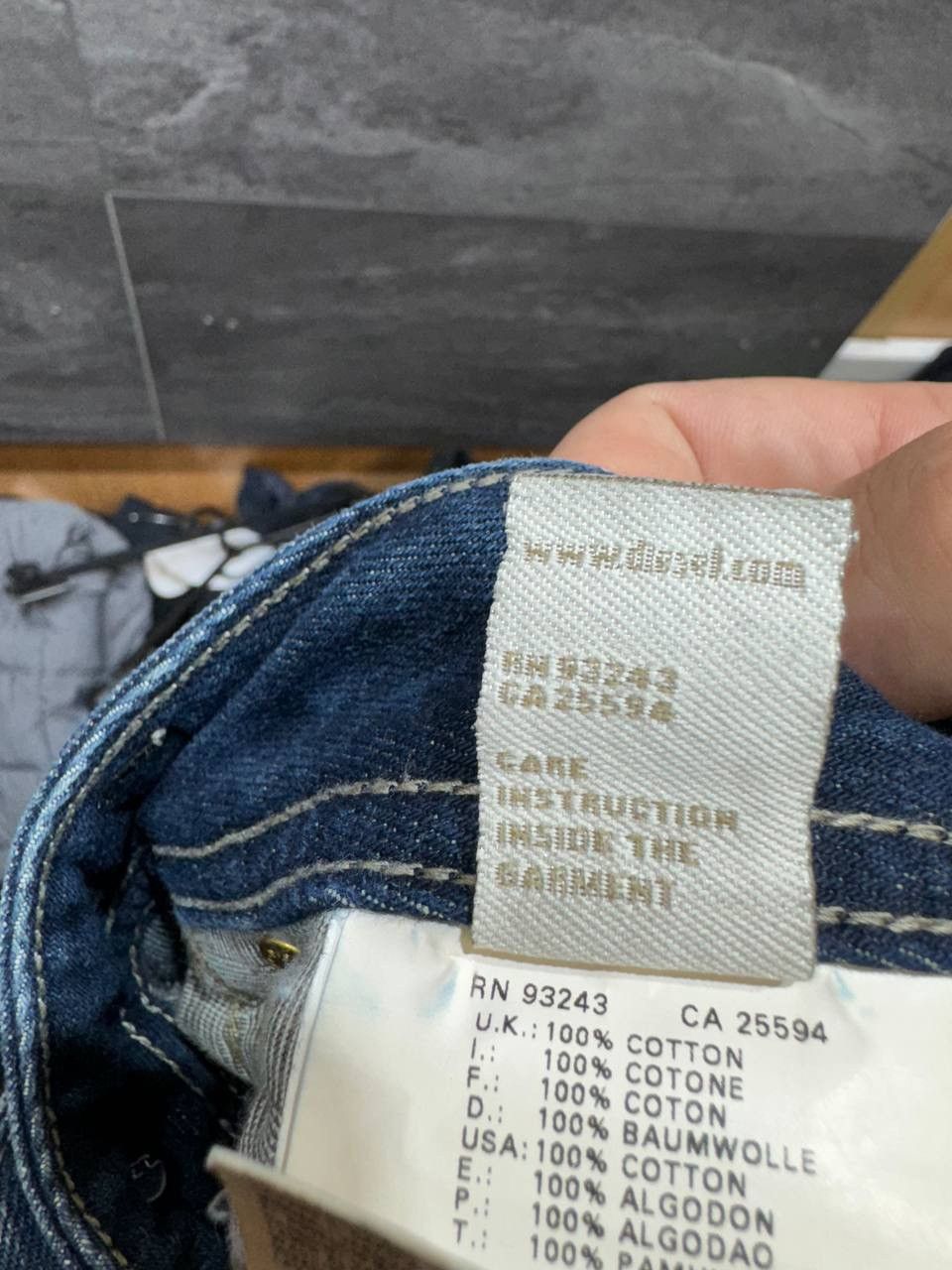 Diesel Diesel Darron Mens Jeans Size 36 Size US 36 / EU 52 - 21 Thumbnail