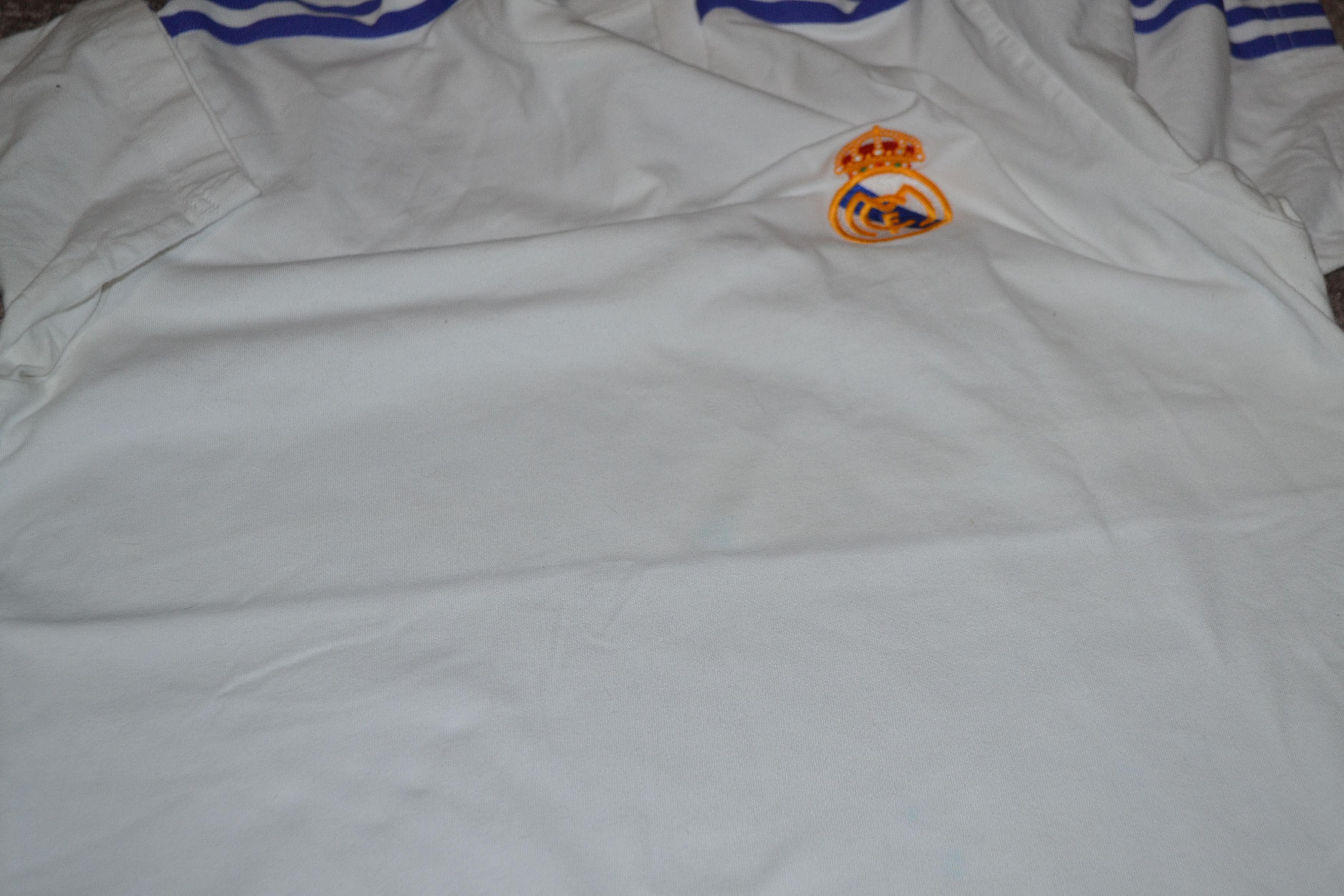 Adidas Vintage Real Madrid La Leyenda Blanca Football Shirt Jersey Size S / US 4 / IT 40 - 8 Thumbnail