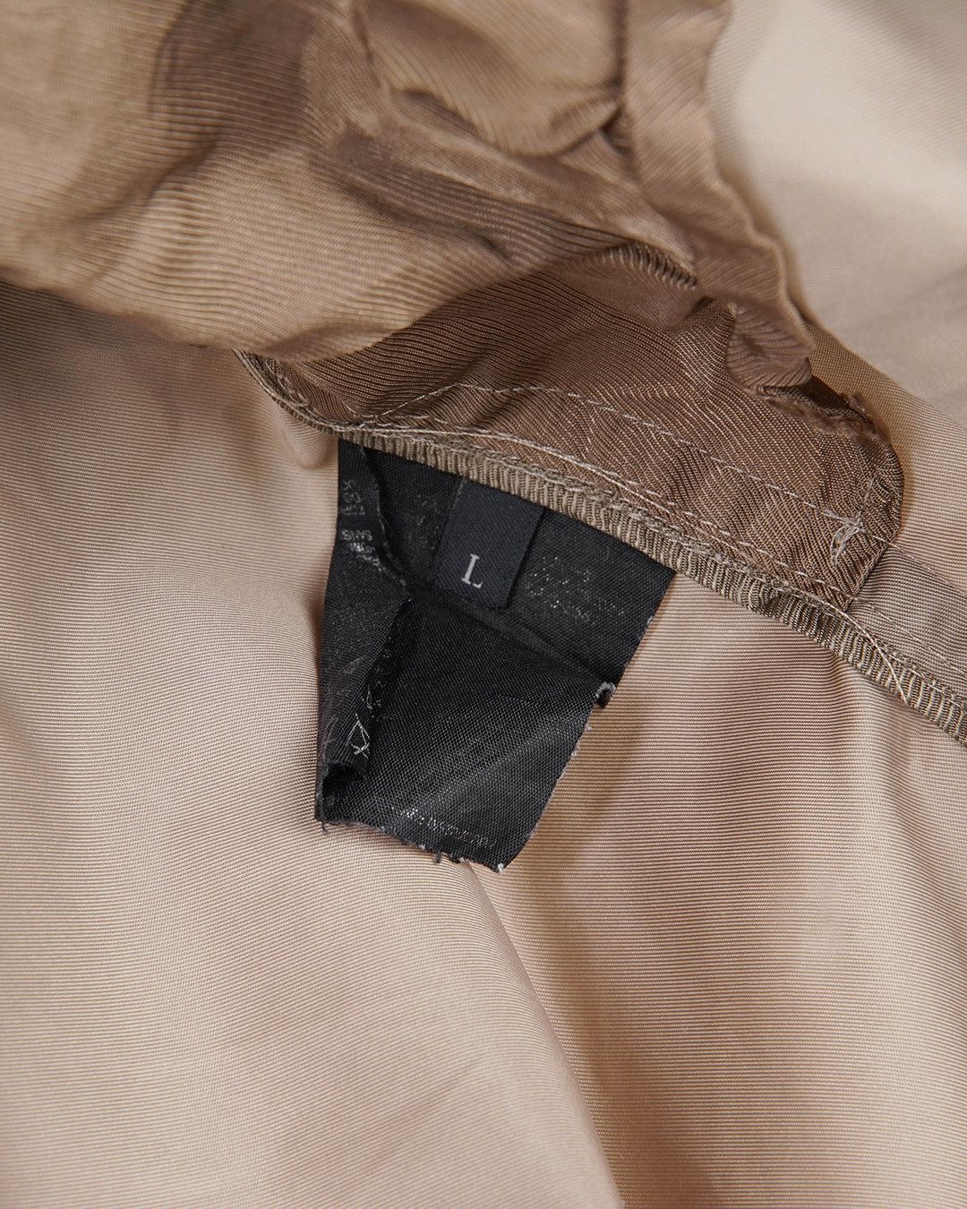 Prada Prada Mens Khaki Light Jacket Size US L / EU 52-54 / 3 - 7 Thumbnail