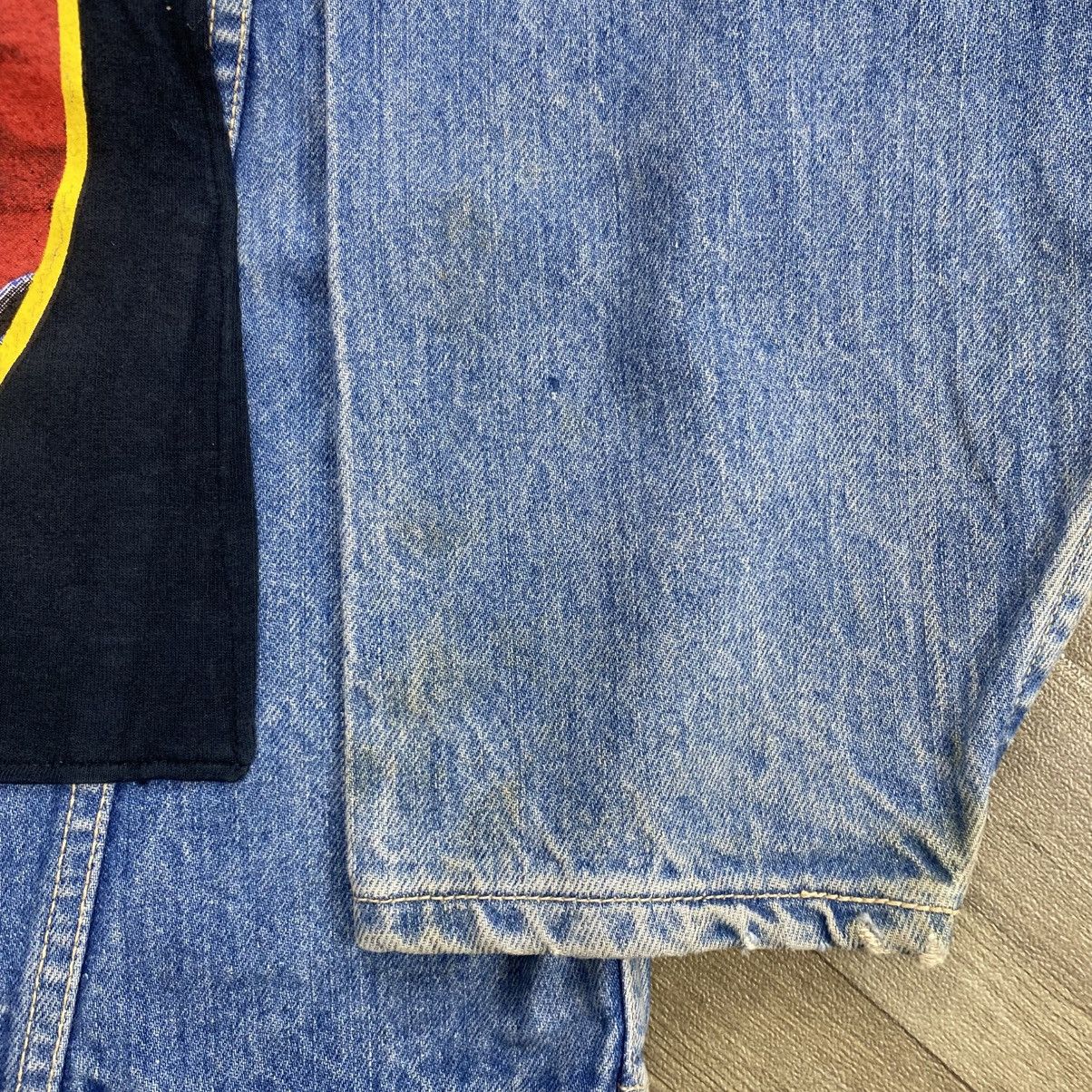 Levi's Vintage Clothing 1980s Vintage Levis Iron Maiden Sherpa USA Long Denim Jacket Size US M / EU 48-50 / 2 - 11 Thumbnail