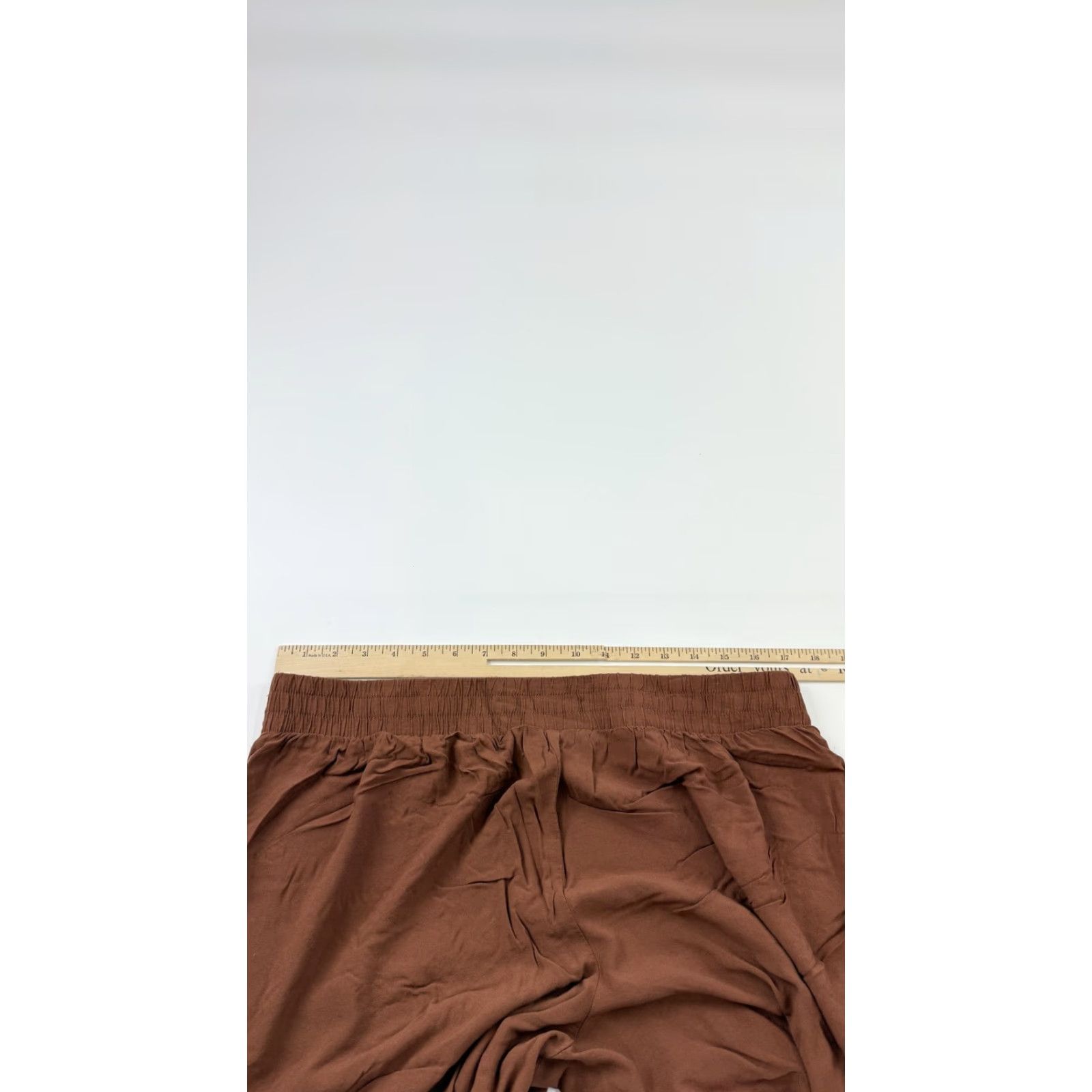 Wildfox Wildfox Shorts XL Brown Rayon Elastic Waist Lounge Casual Summer Womens Size 40" / US 18 - 6 Thumbnail