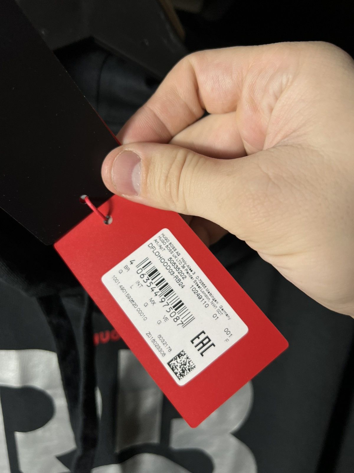 Hugo HUGO Red Bull Racing Oversized Hoodie Black F1 Visa Cash App Size US L / EU 52-54 / 3 - 13 Thumbnail
