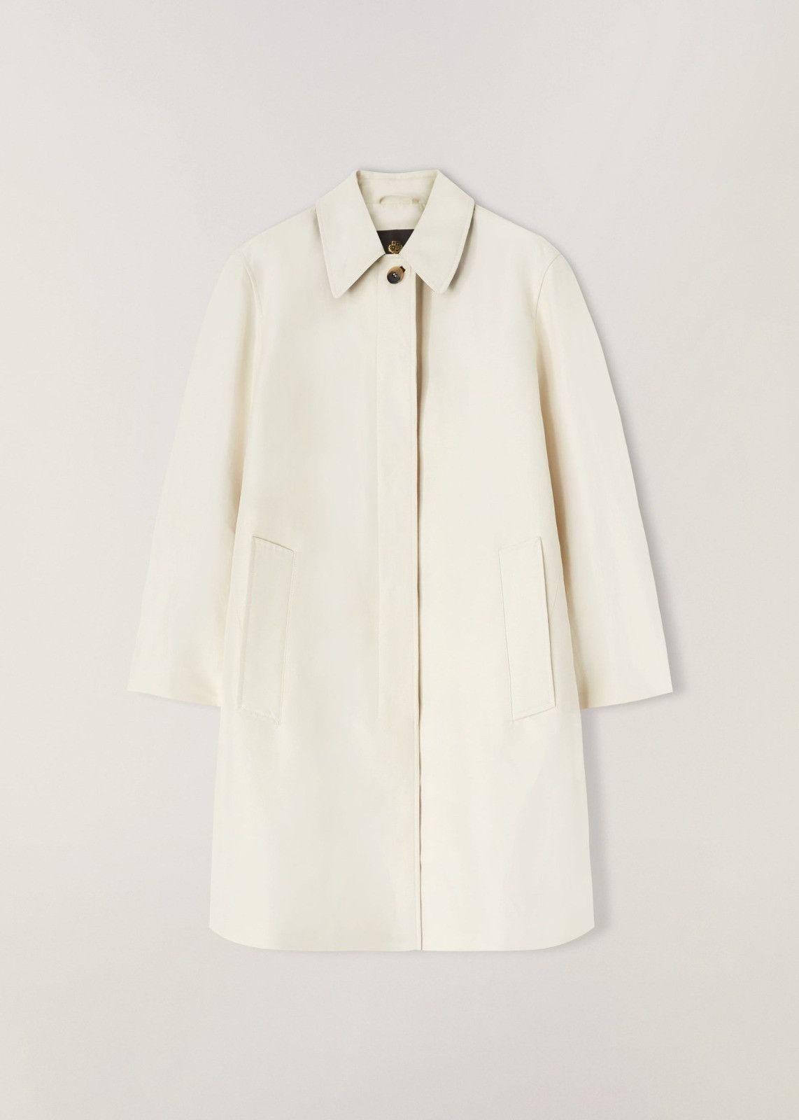 Loro Piana o1srvl11e1224 Iconic Duster Coat in White Size M / US 6-8 / IT 42-44 - 1 Thumbnail