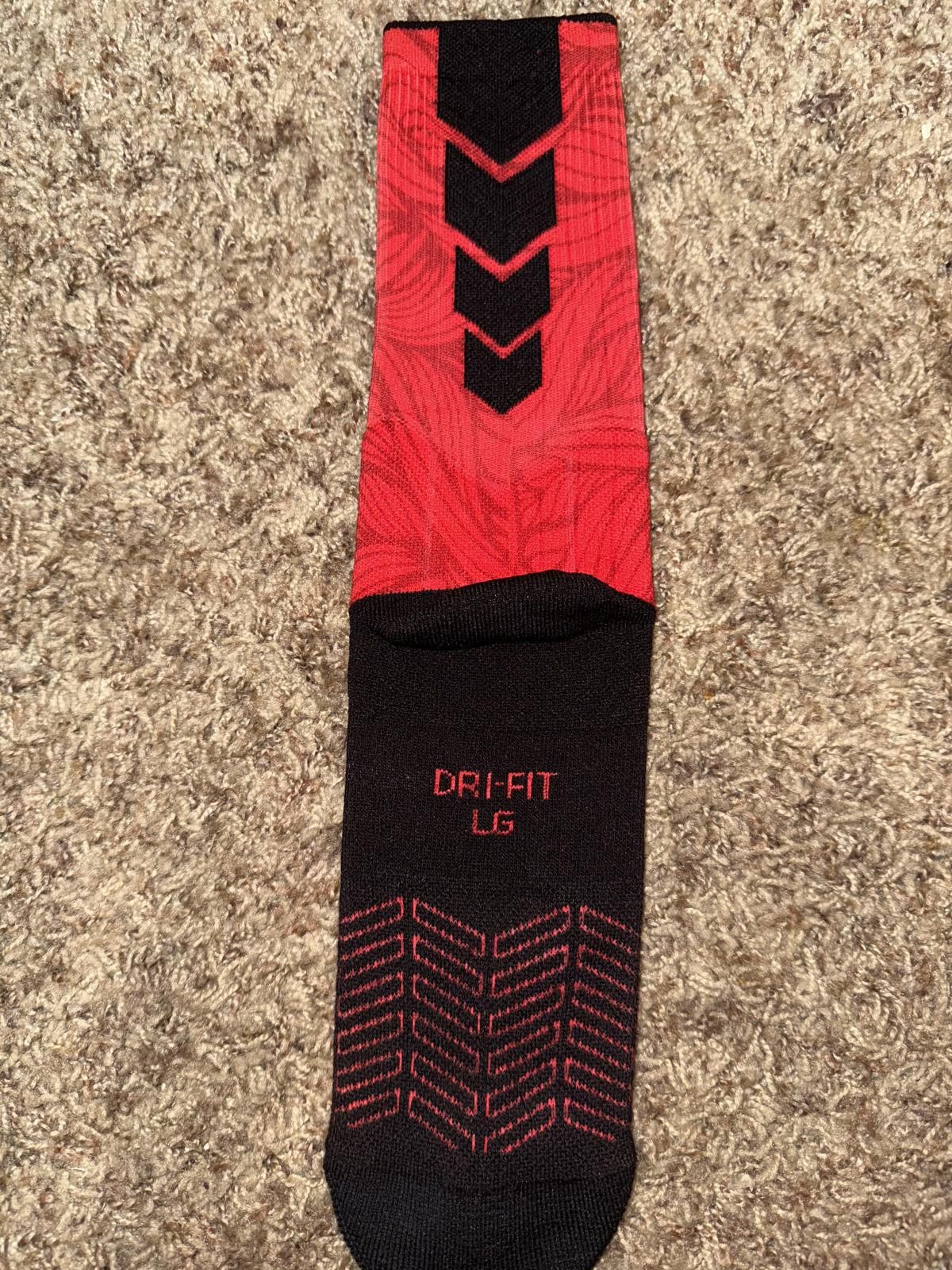 Nike Nike Elite MatchFit Neymar Sock - Red/Black Size ONE SIZE - 12 Thumbnail