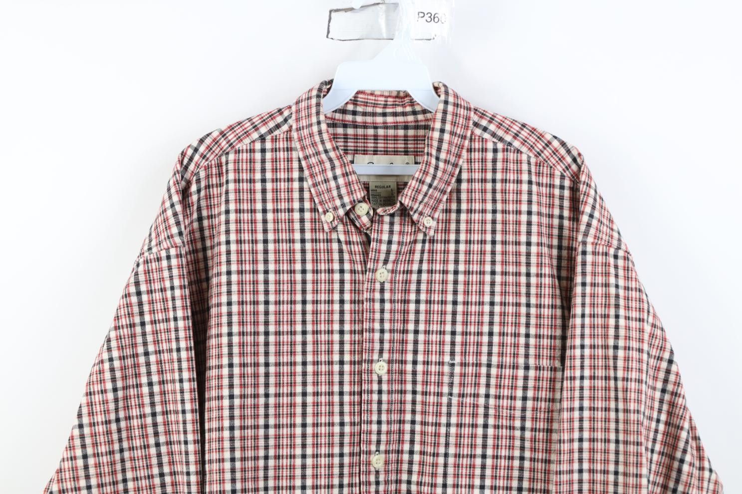 Eddie Bauer Vintage 90s Eddie Bauer Canvas Collared Button Down Shirt Size US L / EU 52-54 / 3 - 2 Thumbnail