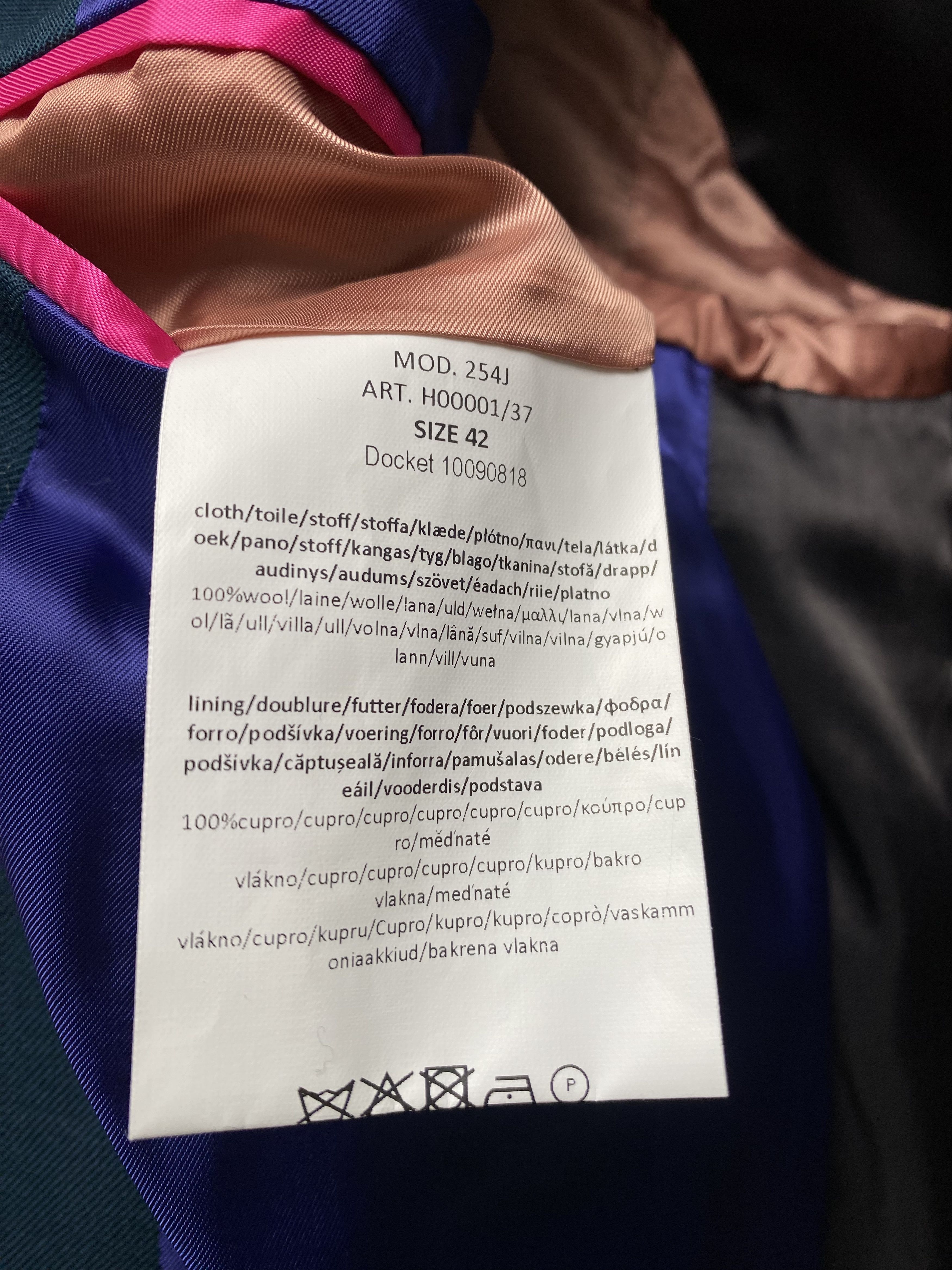 Paul Smith Teal Blazer