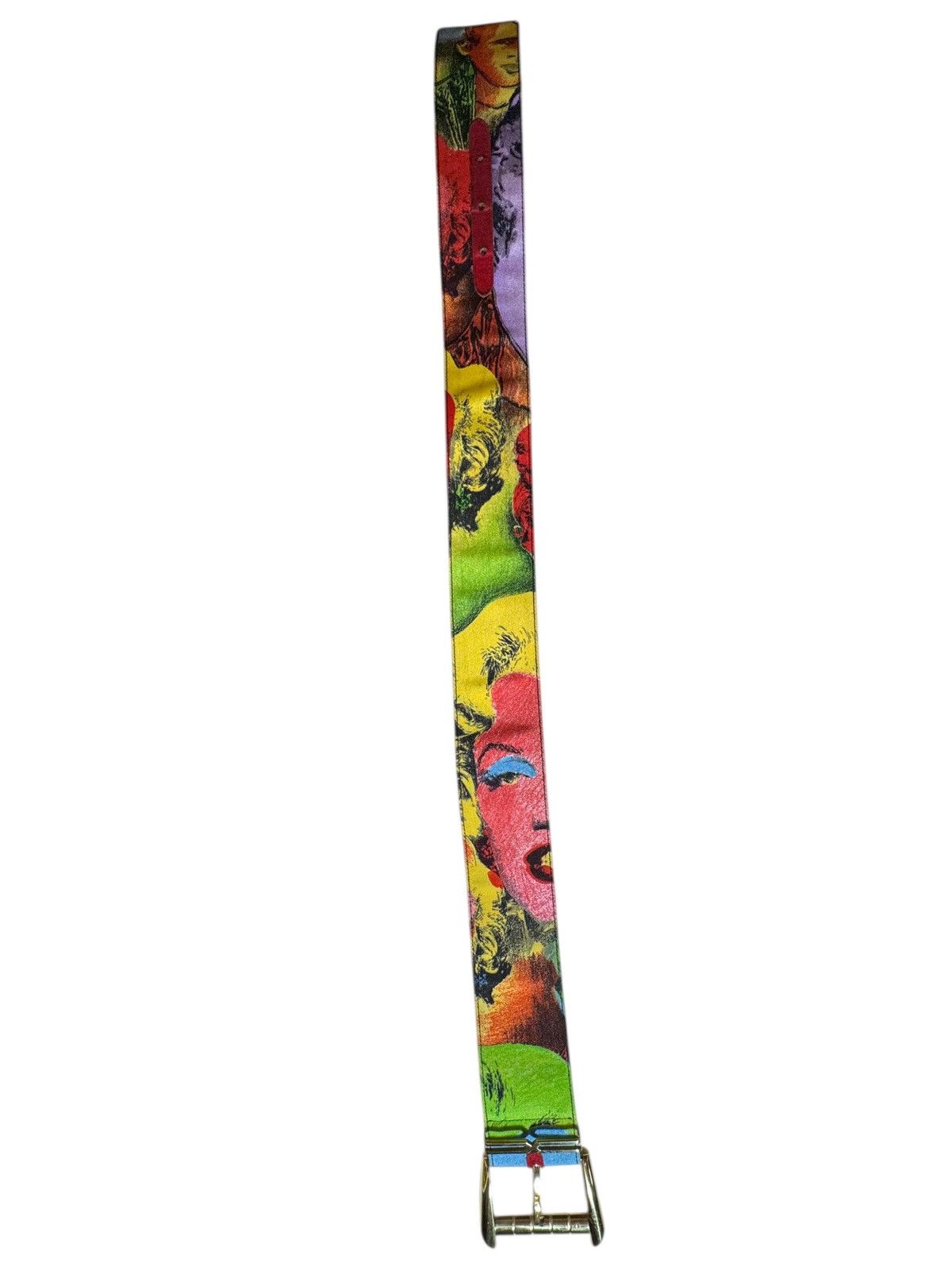 Versace Vintage Gianni Versace Pop Art Belt –M. Monroe & James Dean Size ONE SIZE - 8 Thumbnail