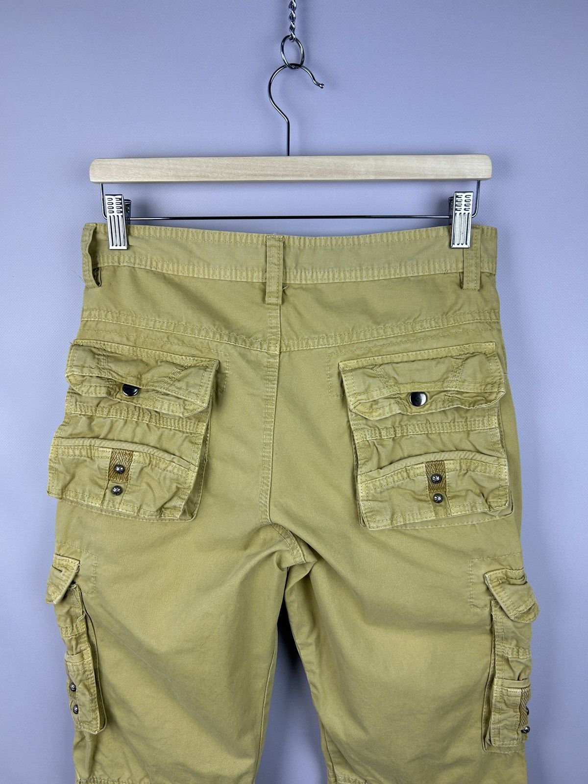 Japanese Brand Junye Tactical Japanese jeans Cargo pants Tan Sand W30 L32 Size US 30 / EU 46 - 9 Thumbnail