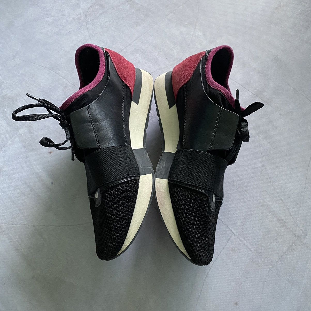 Balenciaga Balenciaga Race Runner Mesh Suede Drip Sneakers Shoes Y2K Size US 7 / EU 40 - 3 Thumbnail