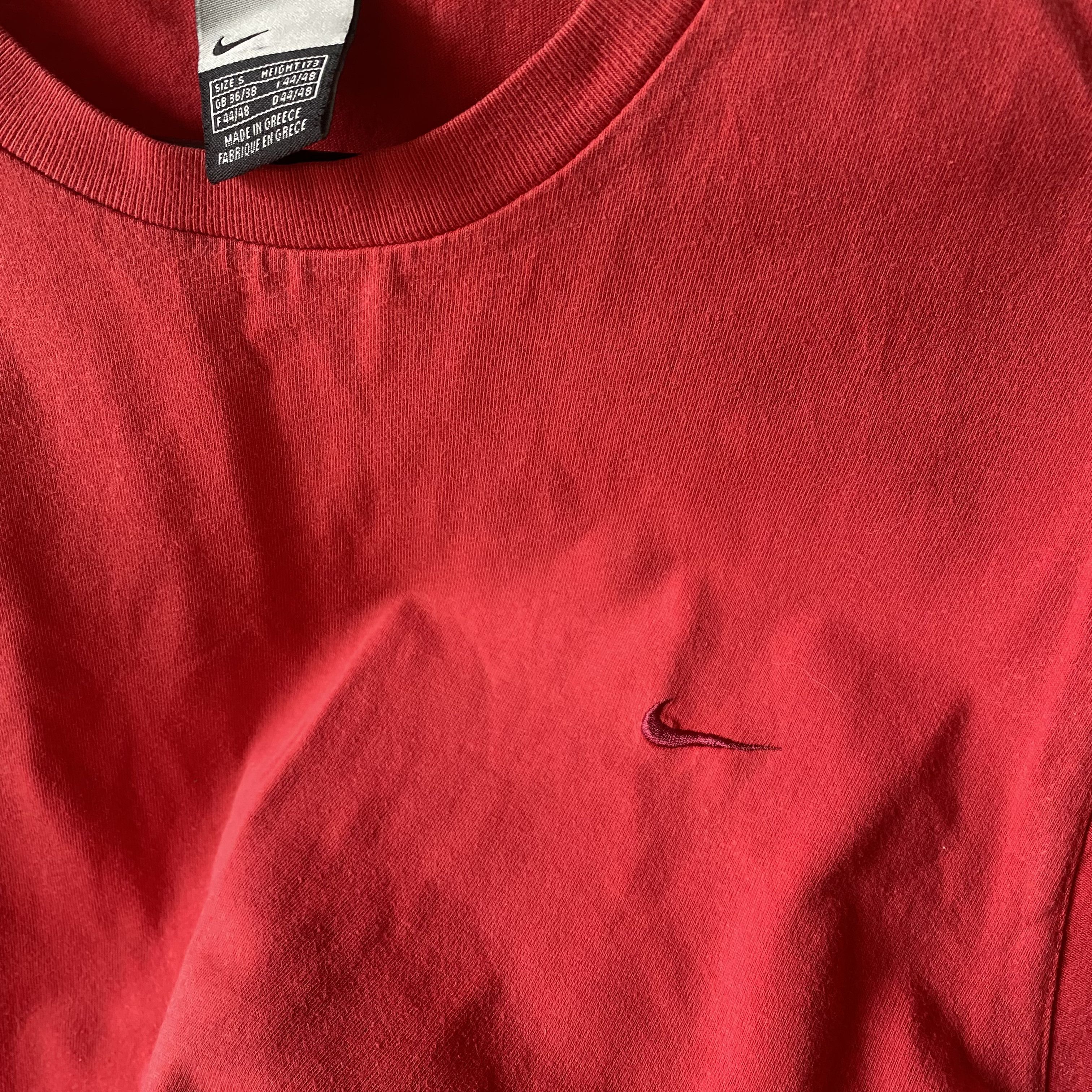 Nike Vintage Nike t shirt center logo swoosh Size US S / EU 44-46 / 1 - 5 Thumbnail