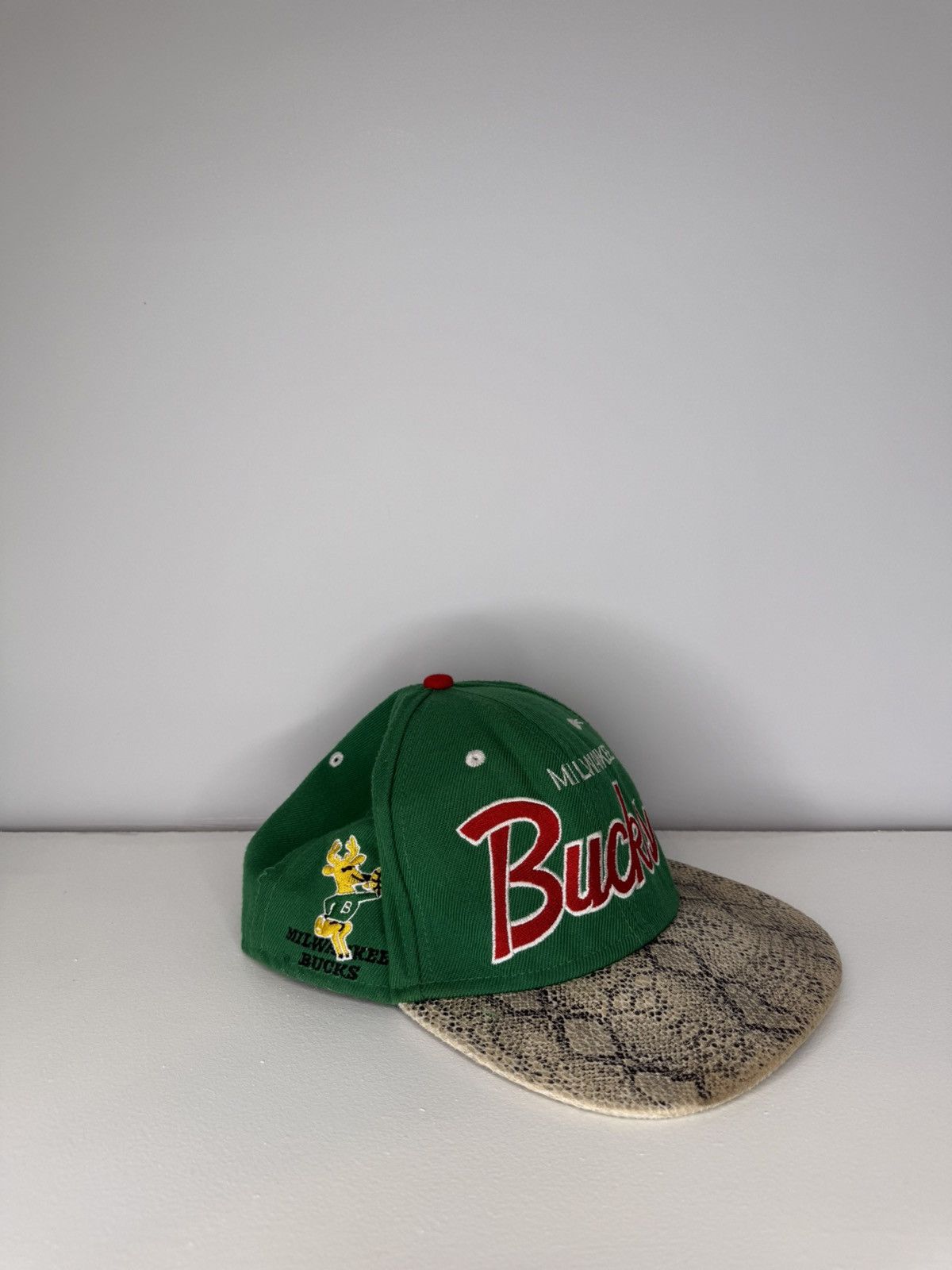 Mitchell & Ness × Vintage Milwaukee Bucks Hat Size ONE SIZE - 2 Thumbnail