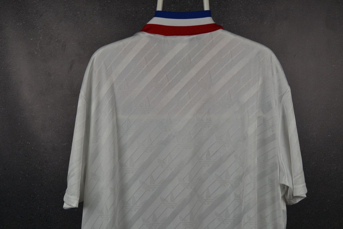 Adidas Olympique Lyonnais Lyon Football Shirt Soccer Adidas Retro Size US XL / EU 56 / 4 - 6 Thumbnail