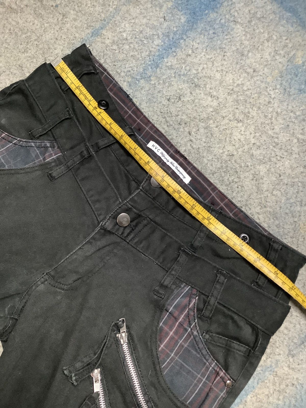 Designer × Japanese Brand × KMRii Japanese brand double waist by HVC YKK ZIPPER Size US 34 / EU 50 - 11 Thumbnail