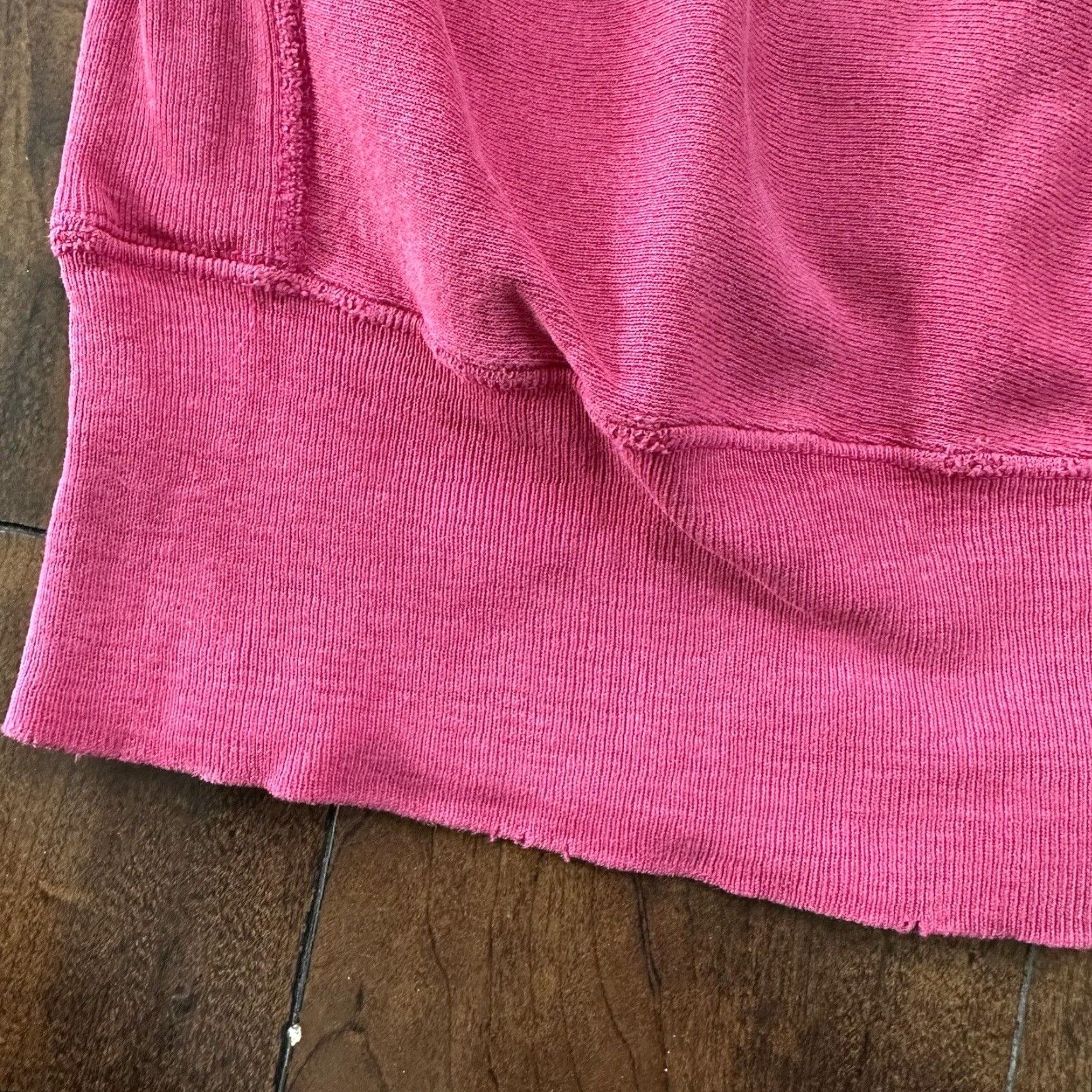 Champion VINTAGE Champion 90s Pink Sweatshirt Pullover M USA Athletic Logo 70s Unisex Adults Size US M / EU 48-50 / 2 - 7 Thumbnail