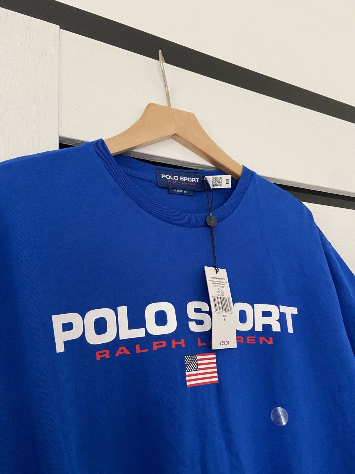 Polo Ralph Lauren New T-shirt Polo Ralph Lauren Sport authentic Blue M Size US M / EU 48-50 / 2 - 5 Thumbnail