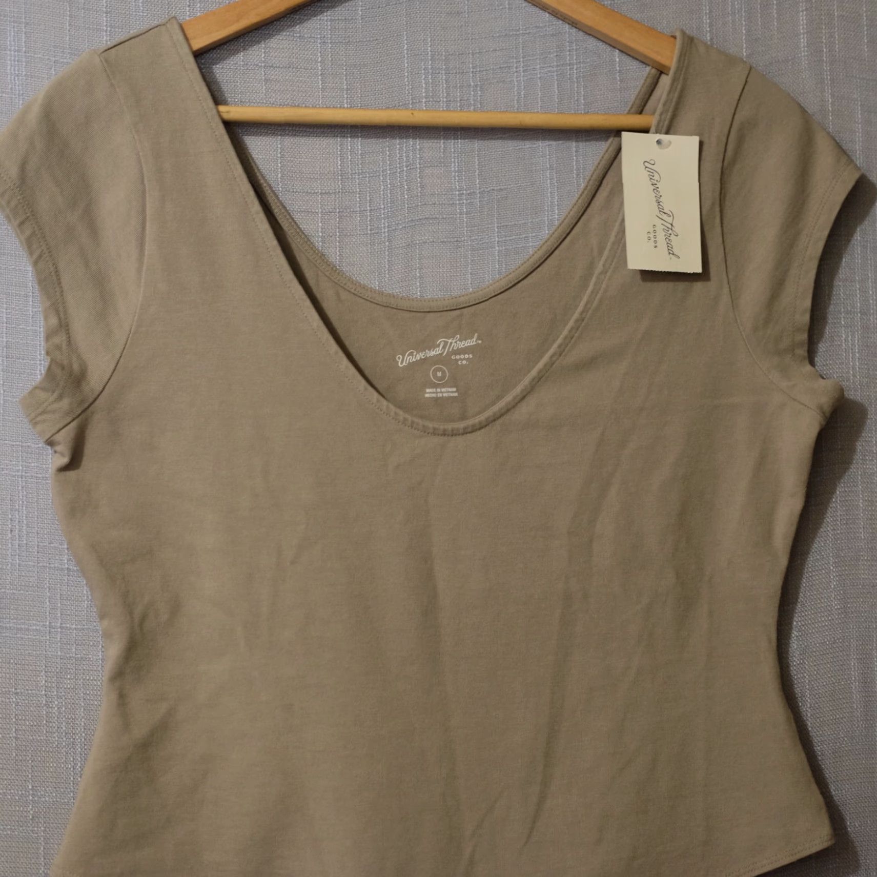 Vintage NWT Universal Thread Bodysuit Brown Leaves Women's M #H81-8 Size M / US 6-8 / IT 42-44 - 2 Thumbnail