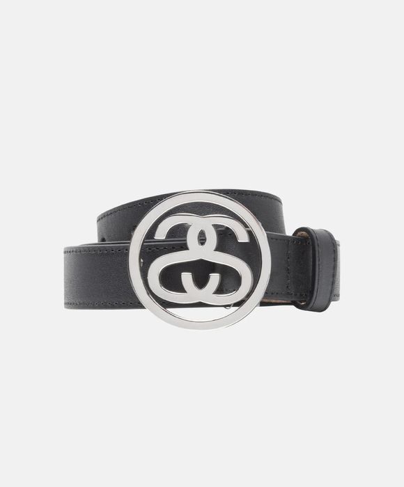 Stussy Stüssy SS-Link Buckle Belt L/XL “Black” | Grailed