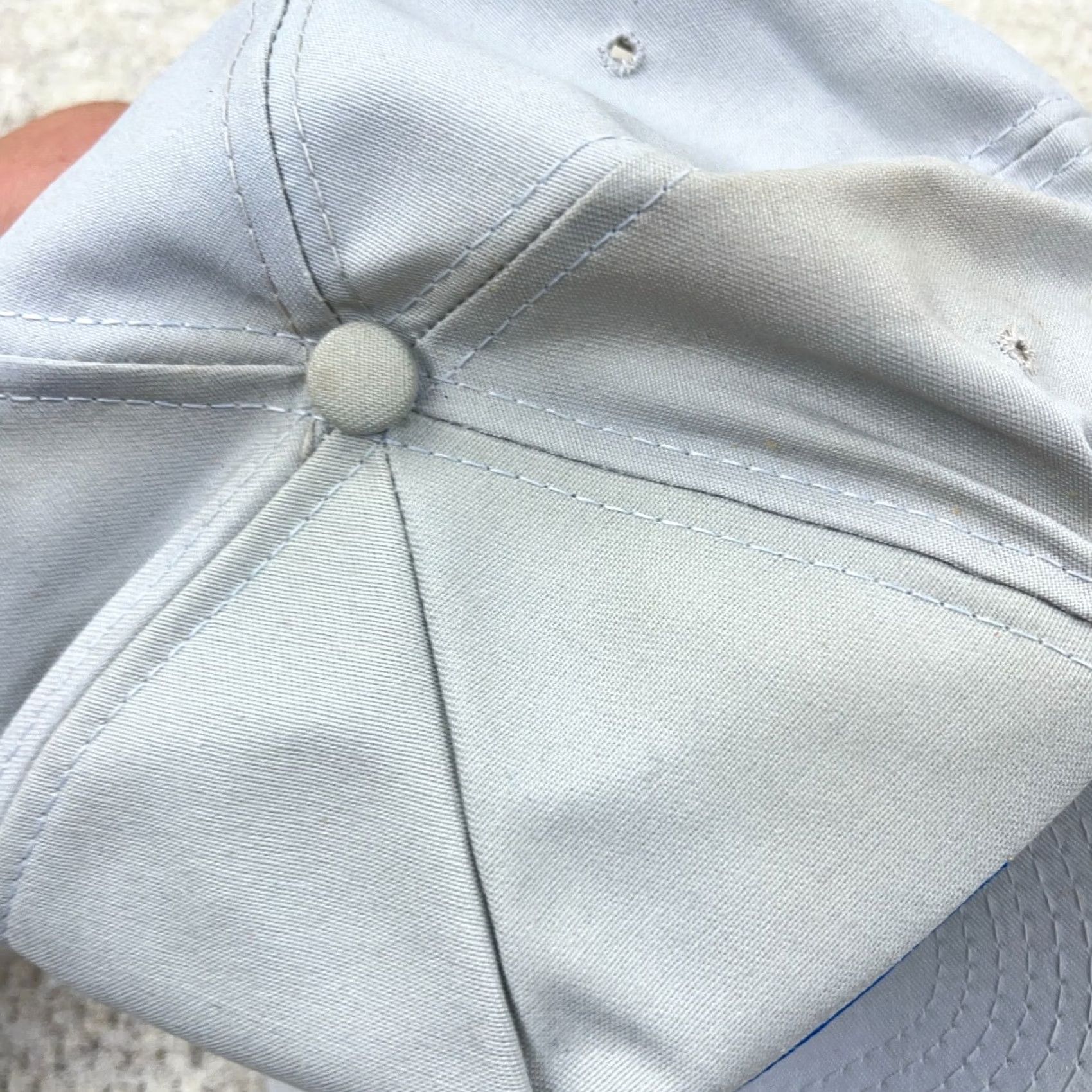 Roper VINTAGE Carolac Trucker Hat Cap Snapback Made In USA Rope 80s 90s Farm Dairy Gray Mens Size ONE SIZE - 5 Thumbnail