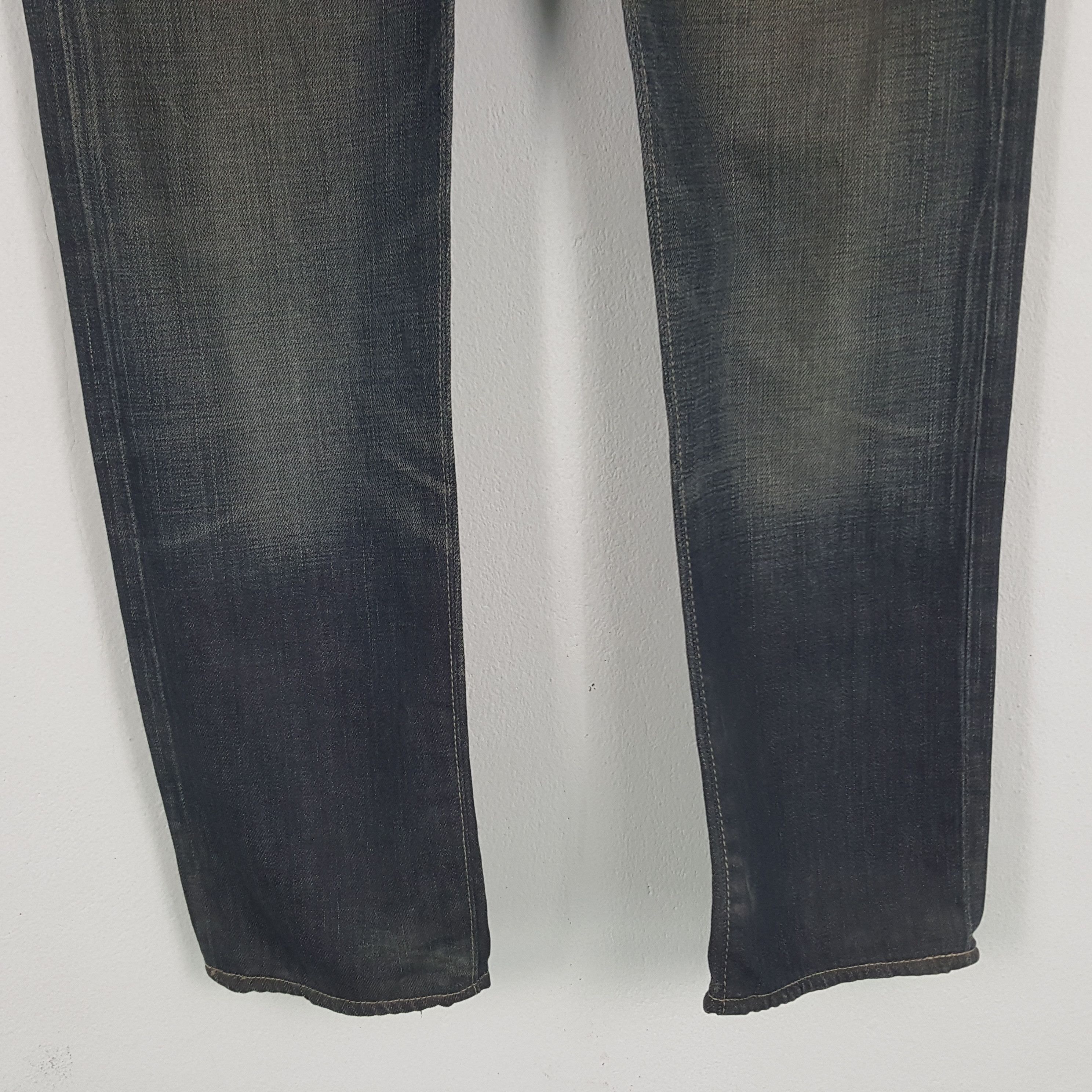 Evisu × Puma × Vintage Vintage Evisu Puma Japanese Brand Daicock Custom Denim Jeans Size US 37 - 6 Thumbnail