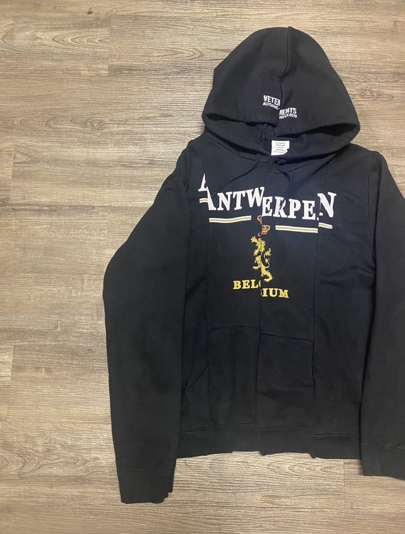Vetements Vetements Cut-Up Reconstructed Antwerpen Hoodie Size US L / EU 52-54 / 3 - 2 Thumbnail