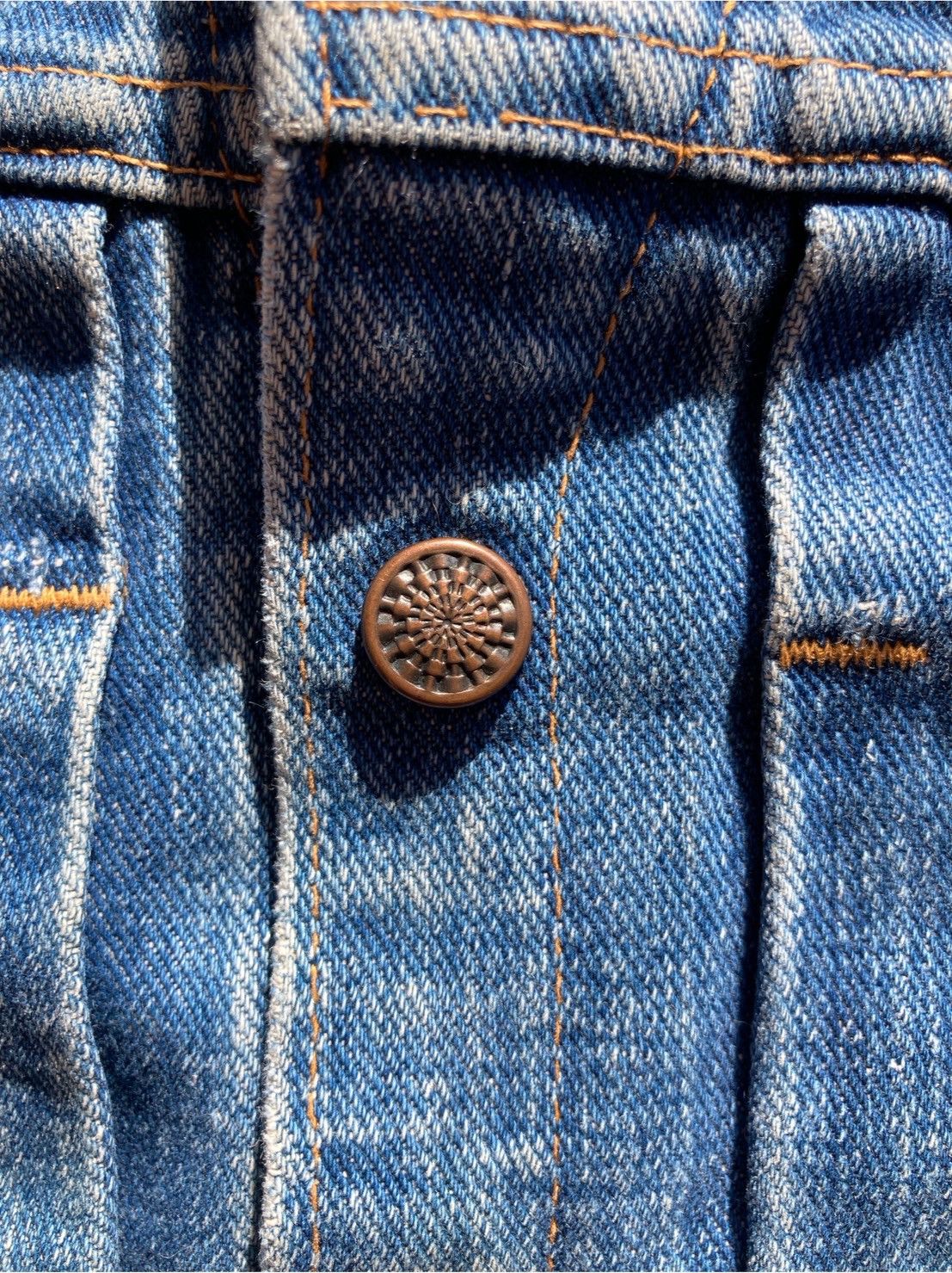 JCPenney 1950s Vintage Cropped Denim Jacket | jc penny Size US XXS / EU 40 - 6 Thumbnail