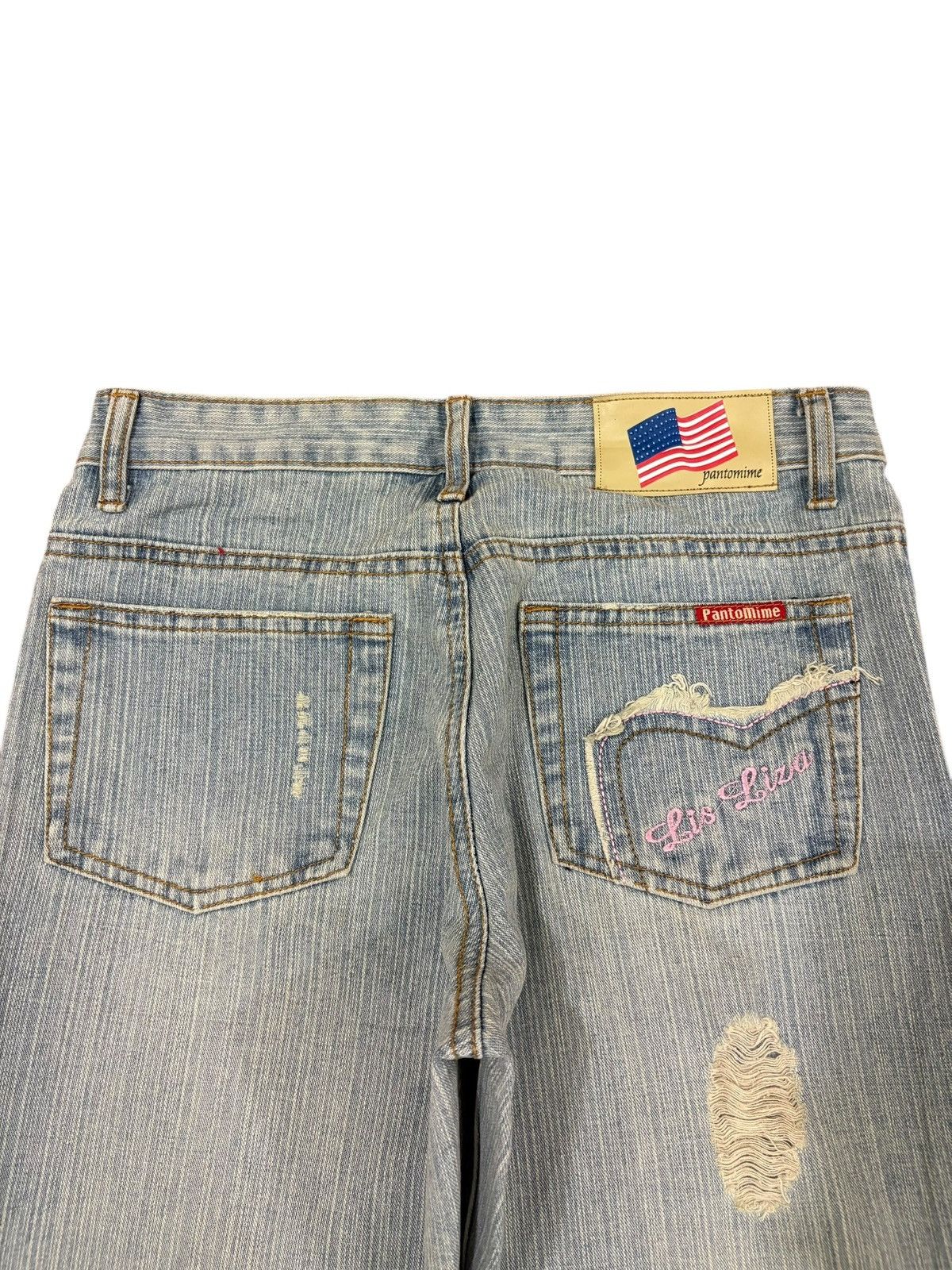 Hysteric Glamour Vintage Japanese Brand Faded Wash Distressed Flare Jeans Size 27" / US 4 / IT 40 - 4 Thumbnail