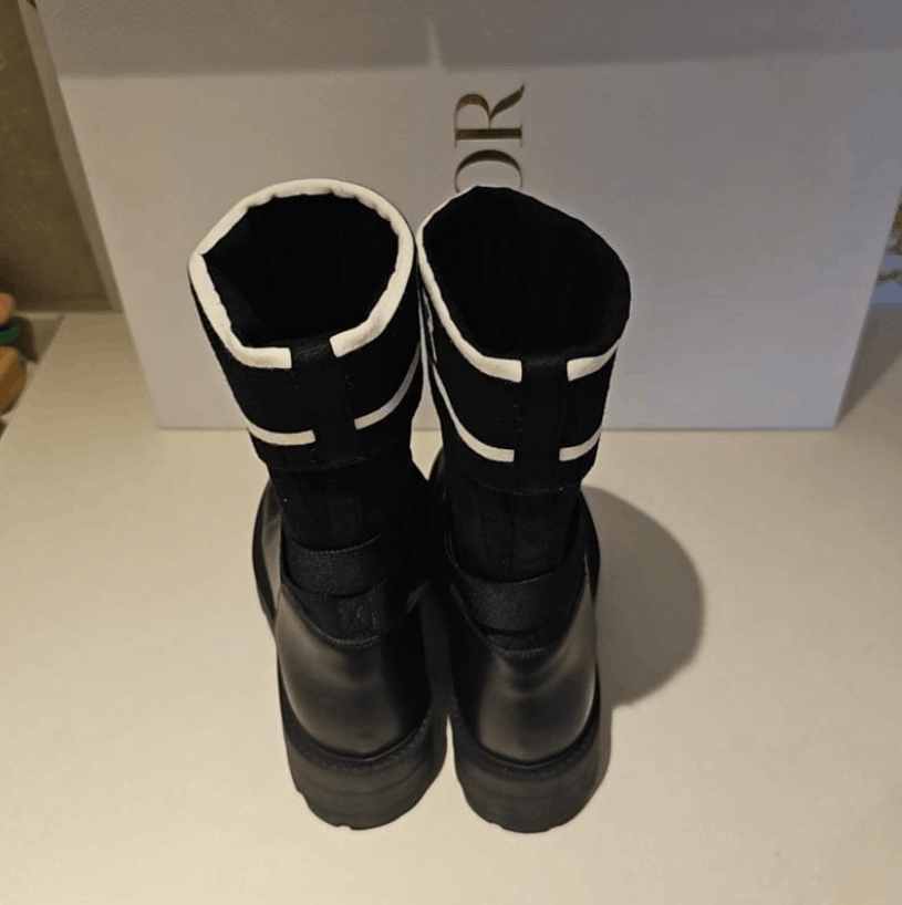 Dior Dior Calfskin Leather Ankle Boots Size US 7 / IT 37 - 3 Thumbnail