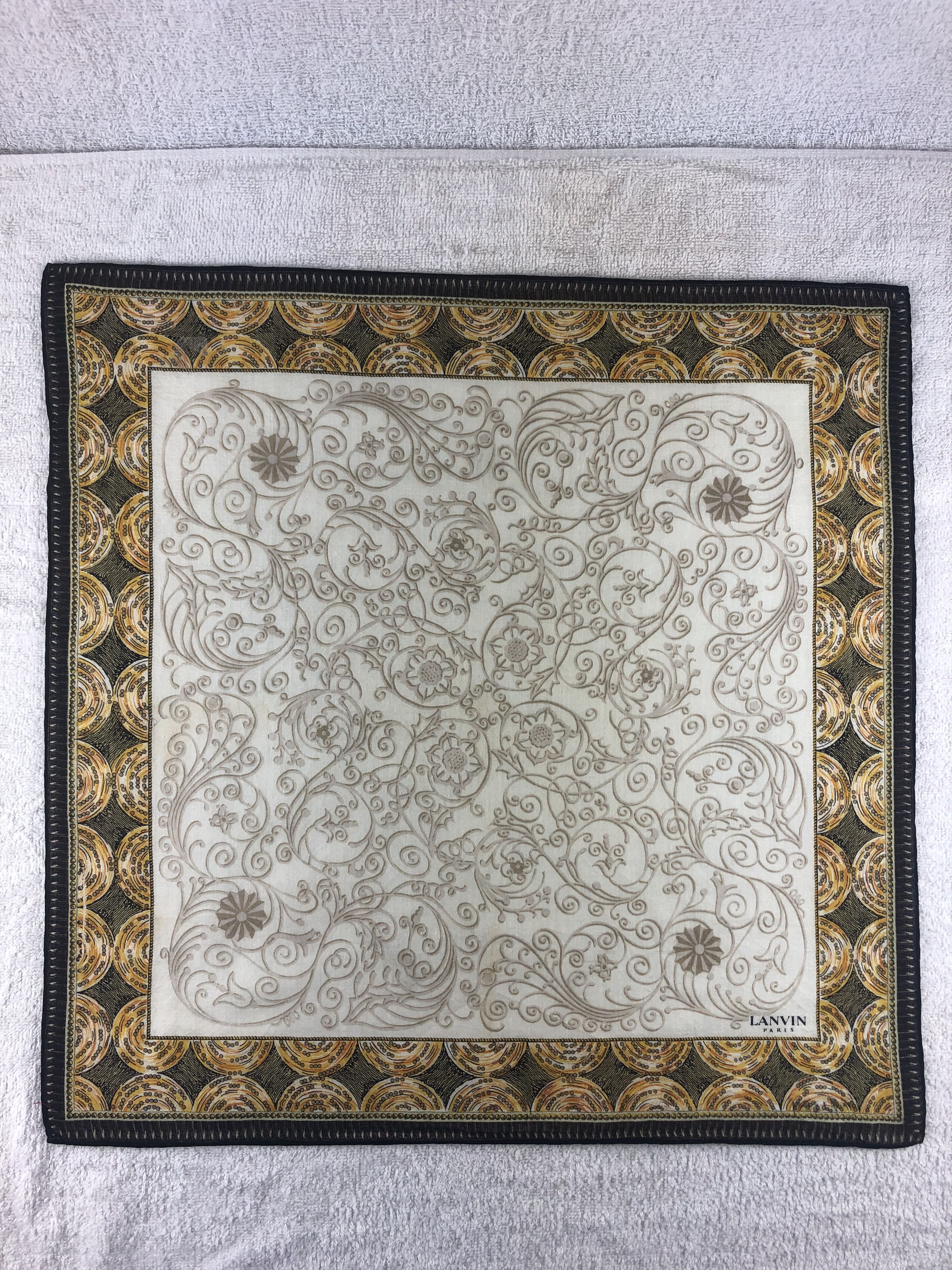 Lanvin Lanvin Handkerchief / Bandana / Neckerchief Size ONE SIZE - 3 Thumbnail