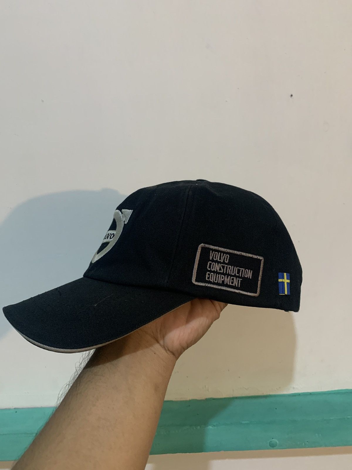 Vintage Volvo construction equipment hat Size ONE SIZE - 2 Thumbnail