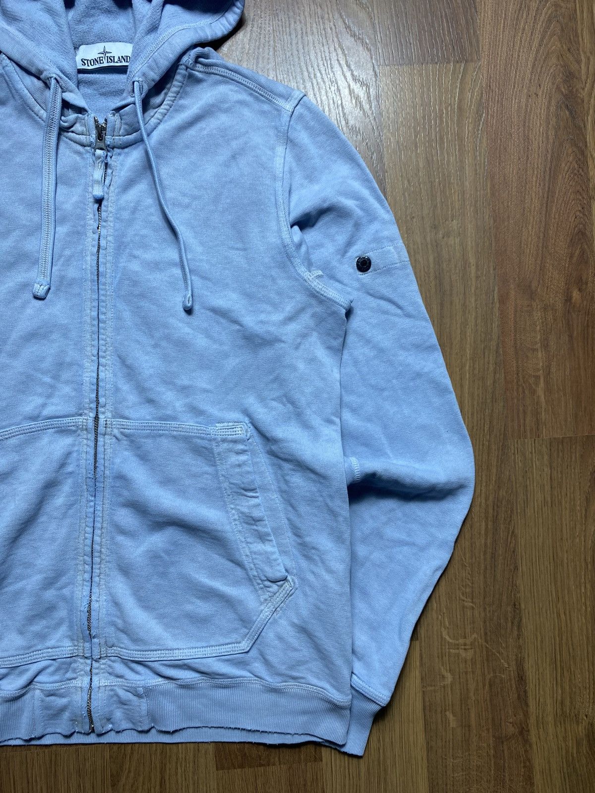 Stone Island Stone Island Zip-Up Hoodie Size US S / EU 44-46 / 1 - 3 Thumbnail