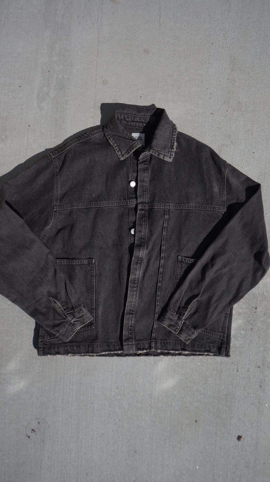 Zara ZARA DEMIN JACKET Size US M / EU 48-50 / 2 - 1 Thumbnail