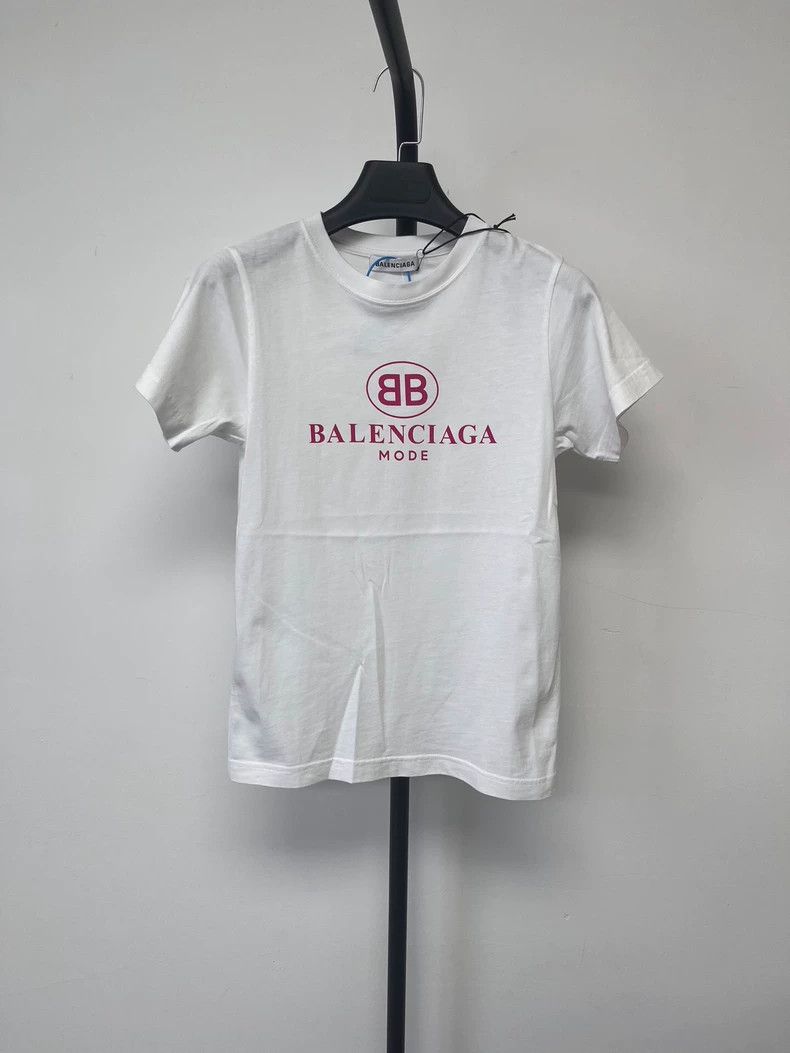 Balenciaga Balenciaga Letter print short sleeve white Size S / US 4 / IT 40 - 1 Thumbnail