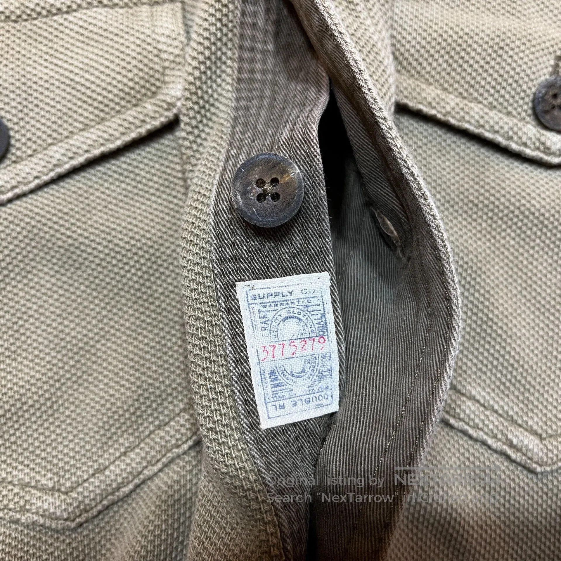 RRL Ralph Lauren RRL Military Shirt. Size US S / EU 44-46 / 1 - 4 Thumbnail