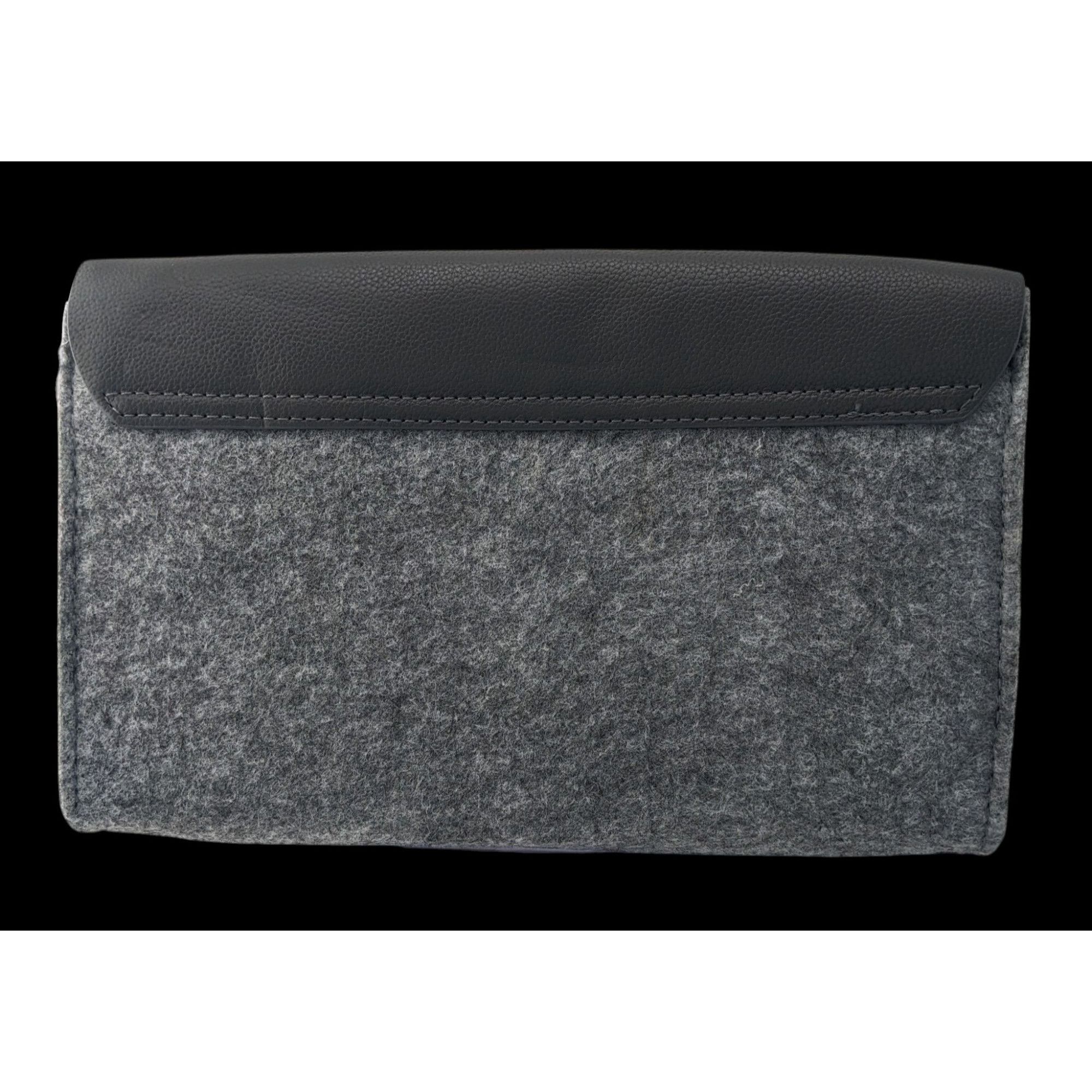 Other La Prairie Switzerland Grey Faux Leather & Felt Clutch Size ONE SIZE - 2 Thumbnail